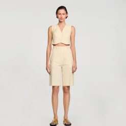 Femme SANDRO Bermuda Droit