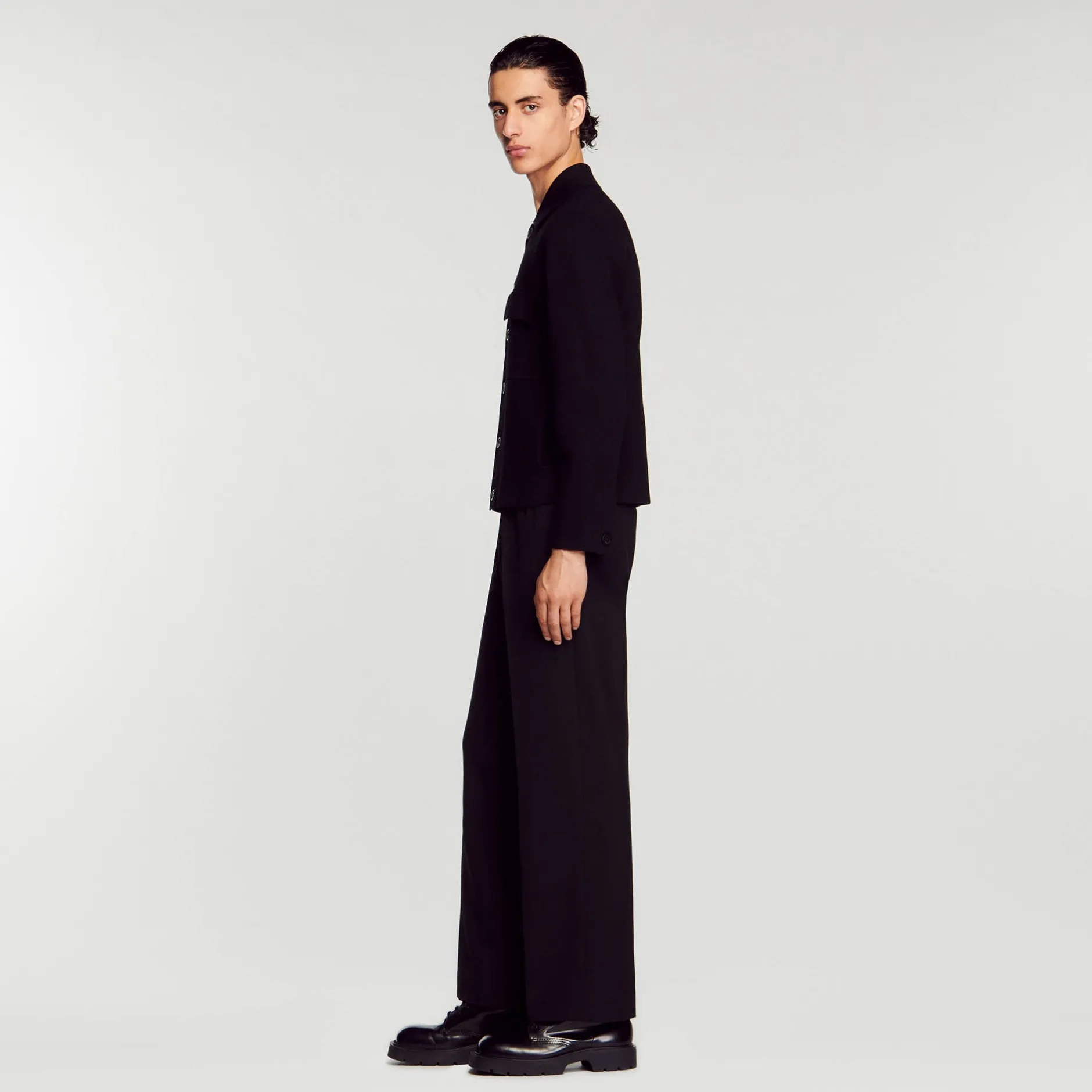 Homme SANDRO Blouson En Maille