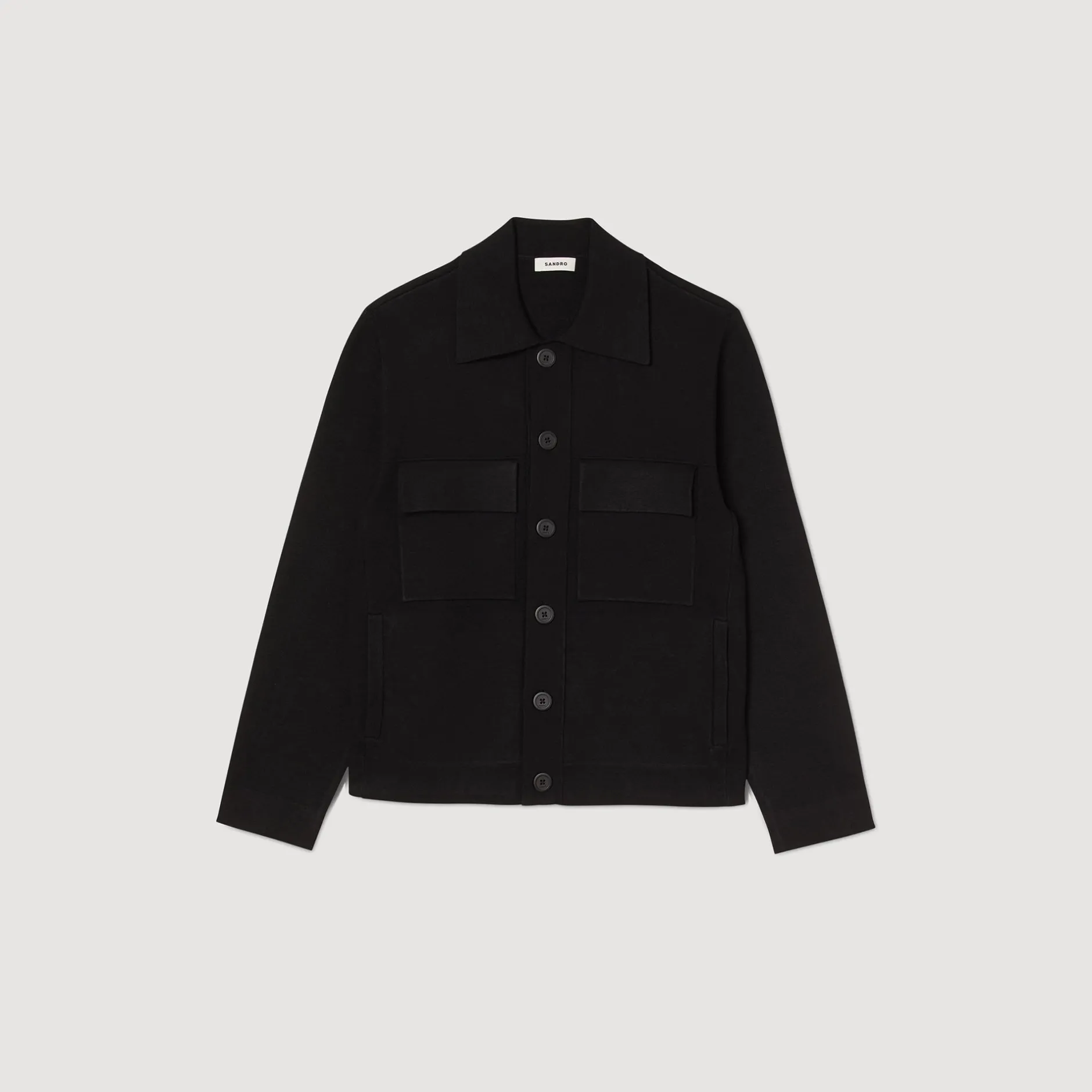 Homme SANDRO Blouson En Maille