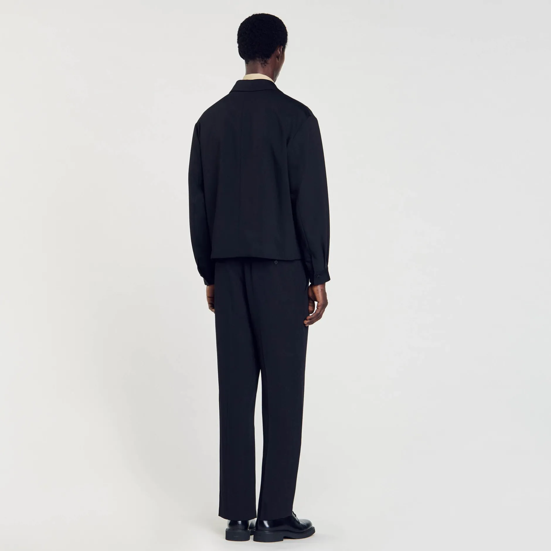 Homme SANDRO Blouson Zippé