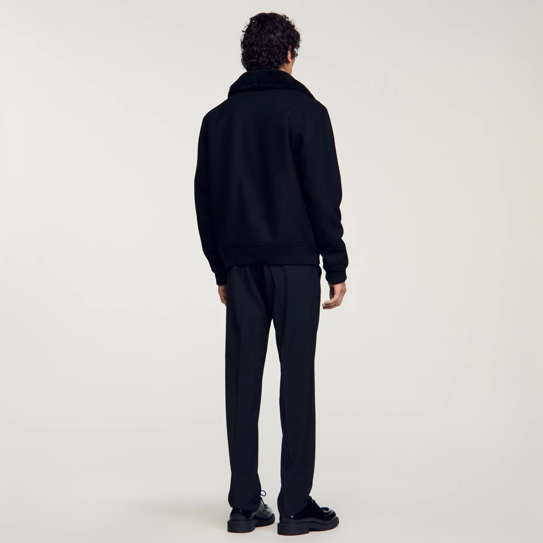 Homme SANDRO Blouson Zippé