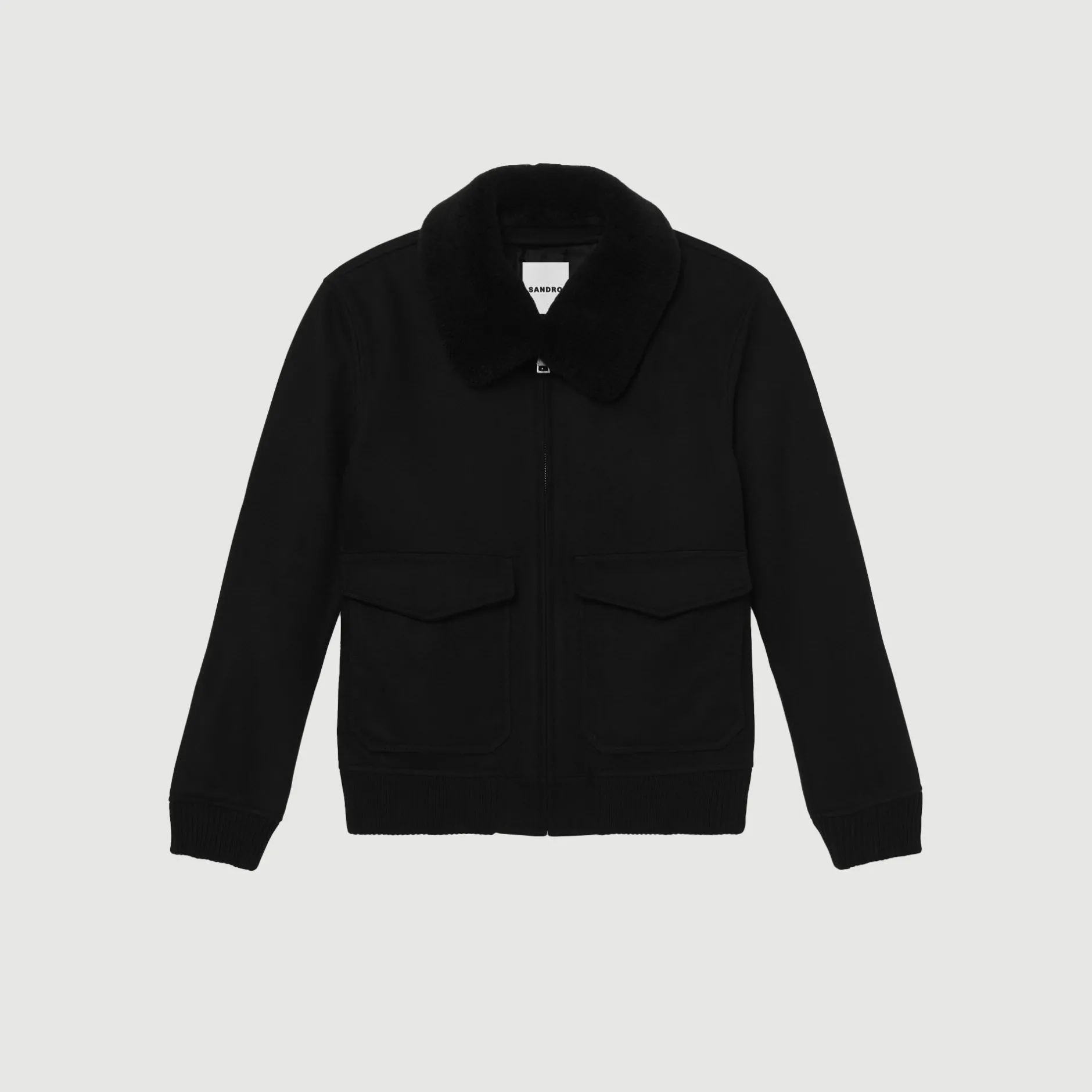 Homme SANDRO Blouson Zippé