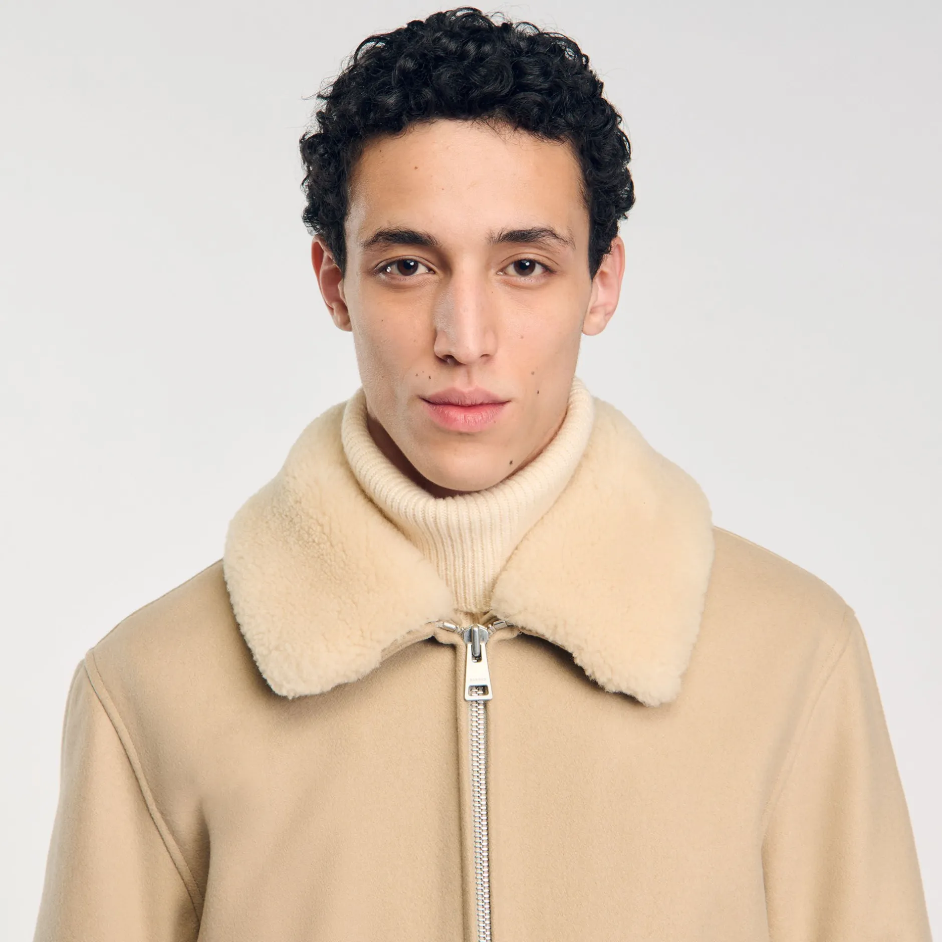 Homme SANDRO Blouson Zippé