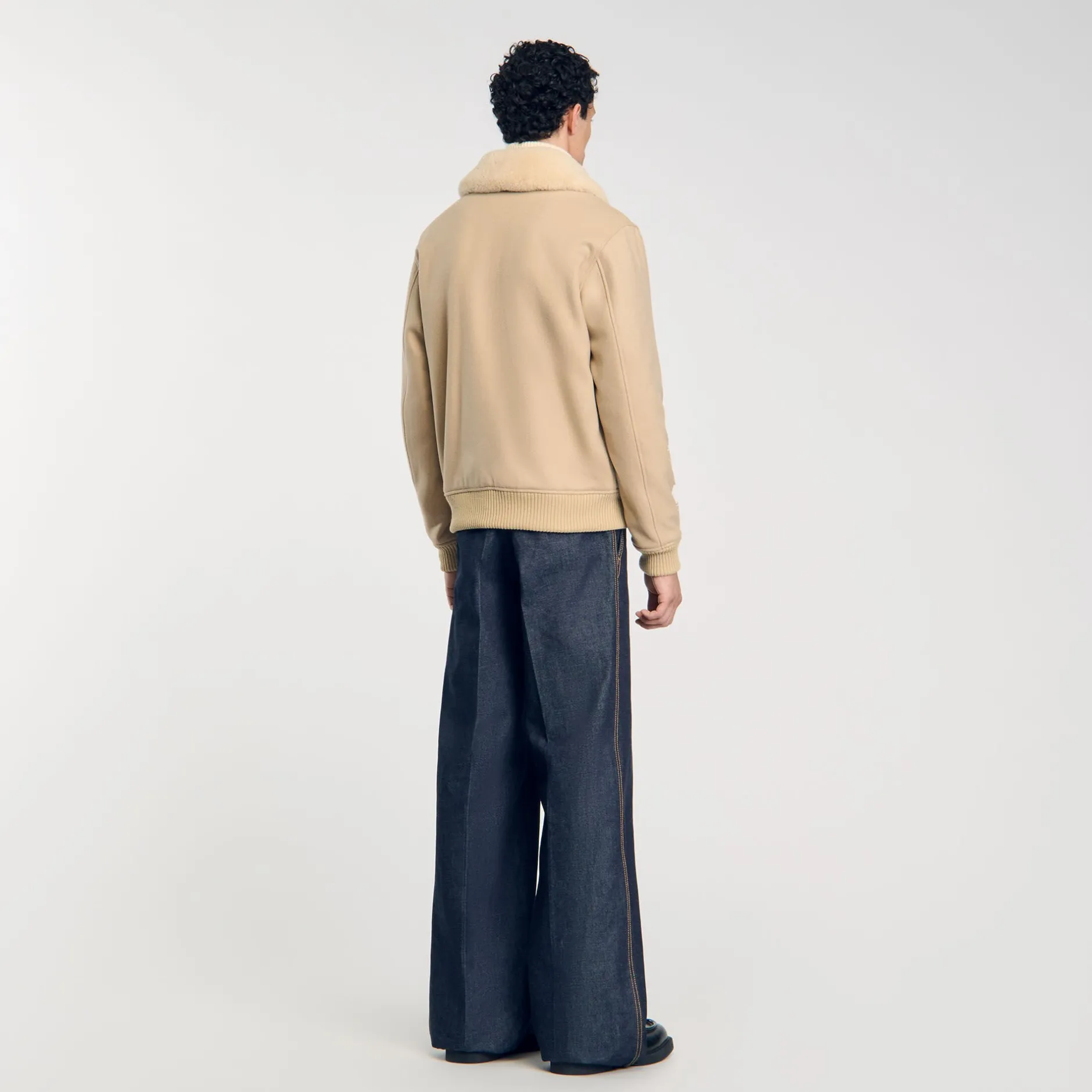 Homme SANDRO Blouson Zippé