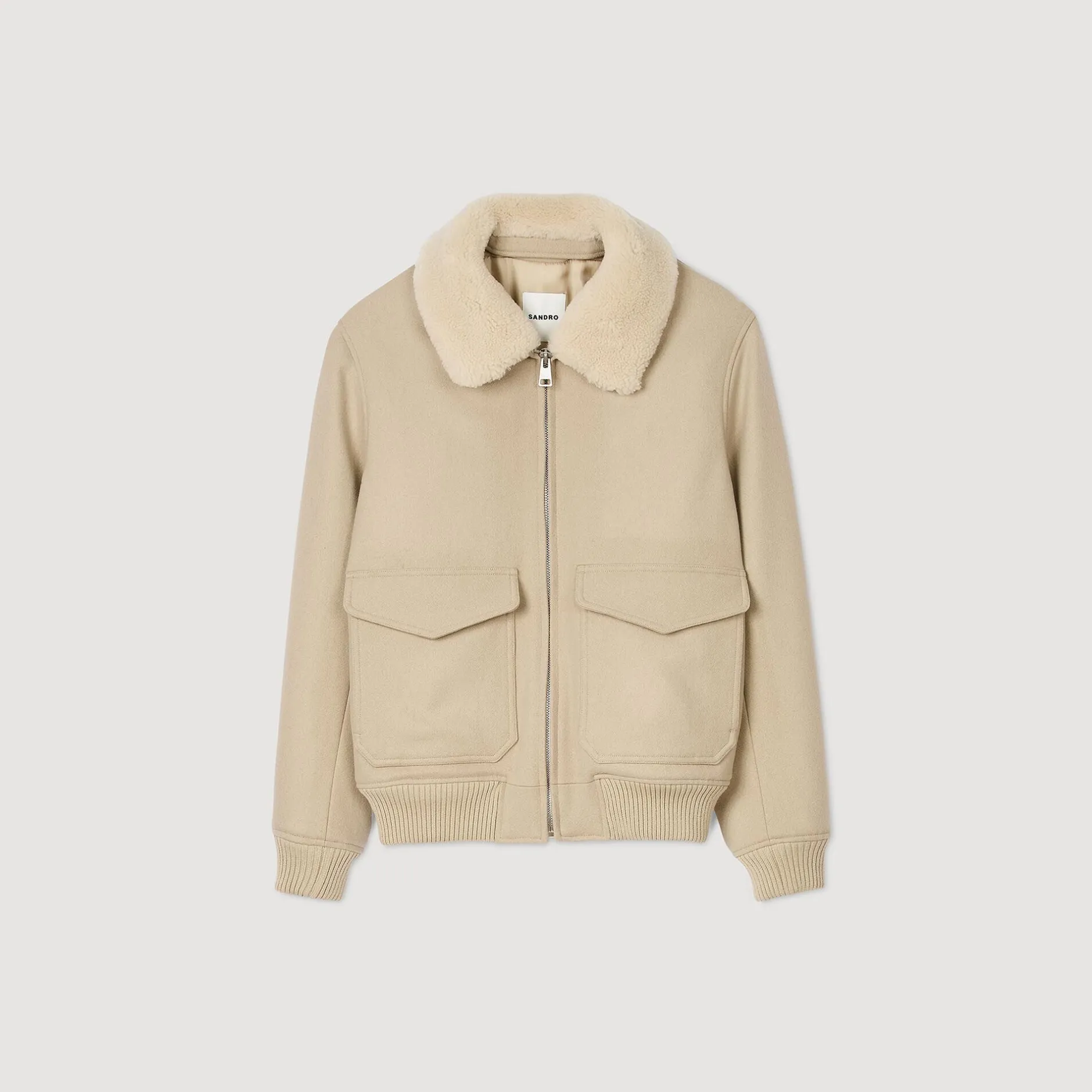 Homme SANDRO Blouson Zippé