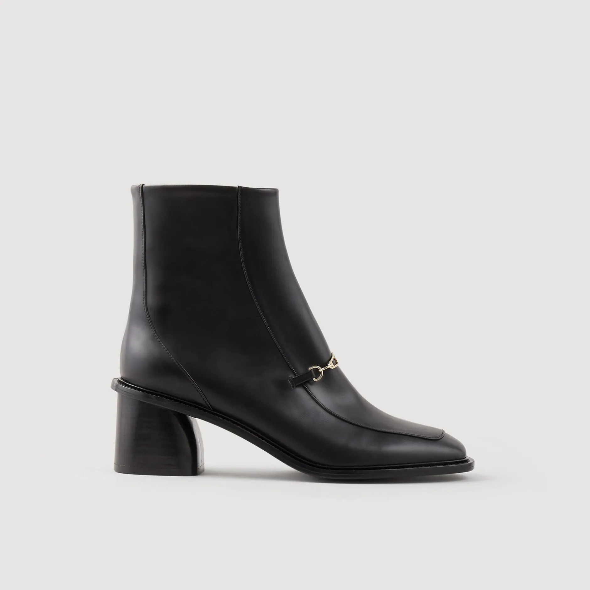 Femme SANDRO Bottines En Cuir