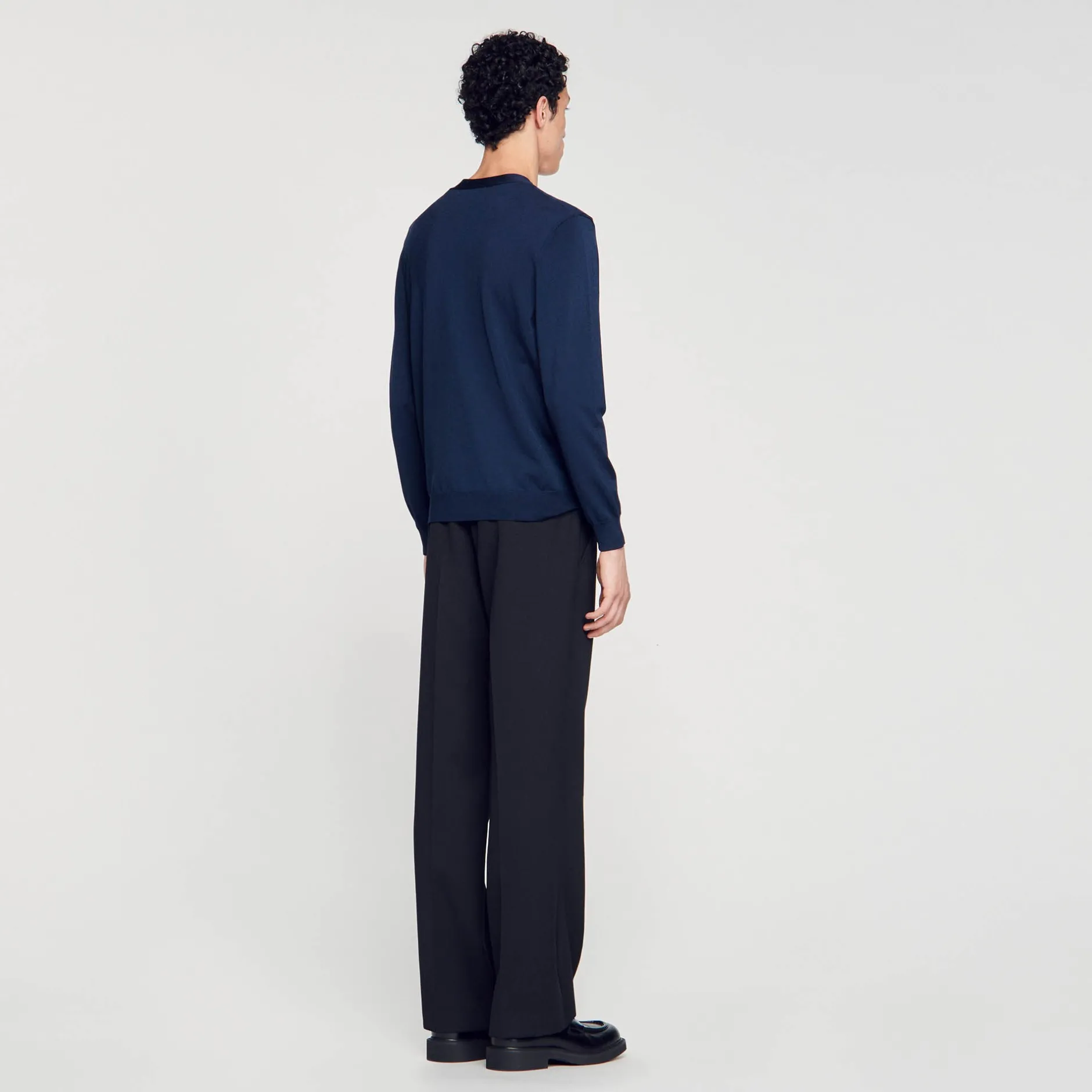 Homme SANDRO Cardigan En Maille