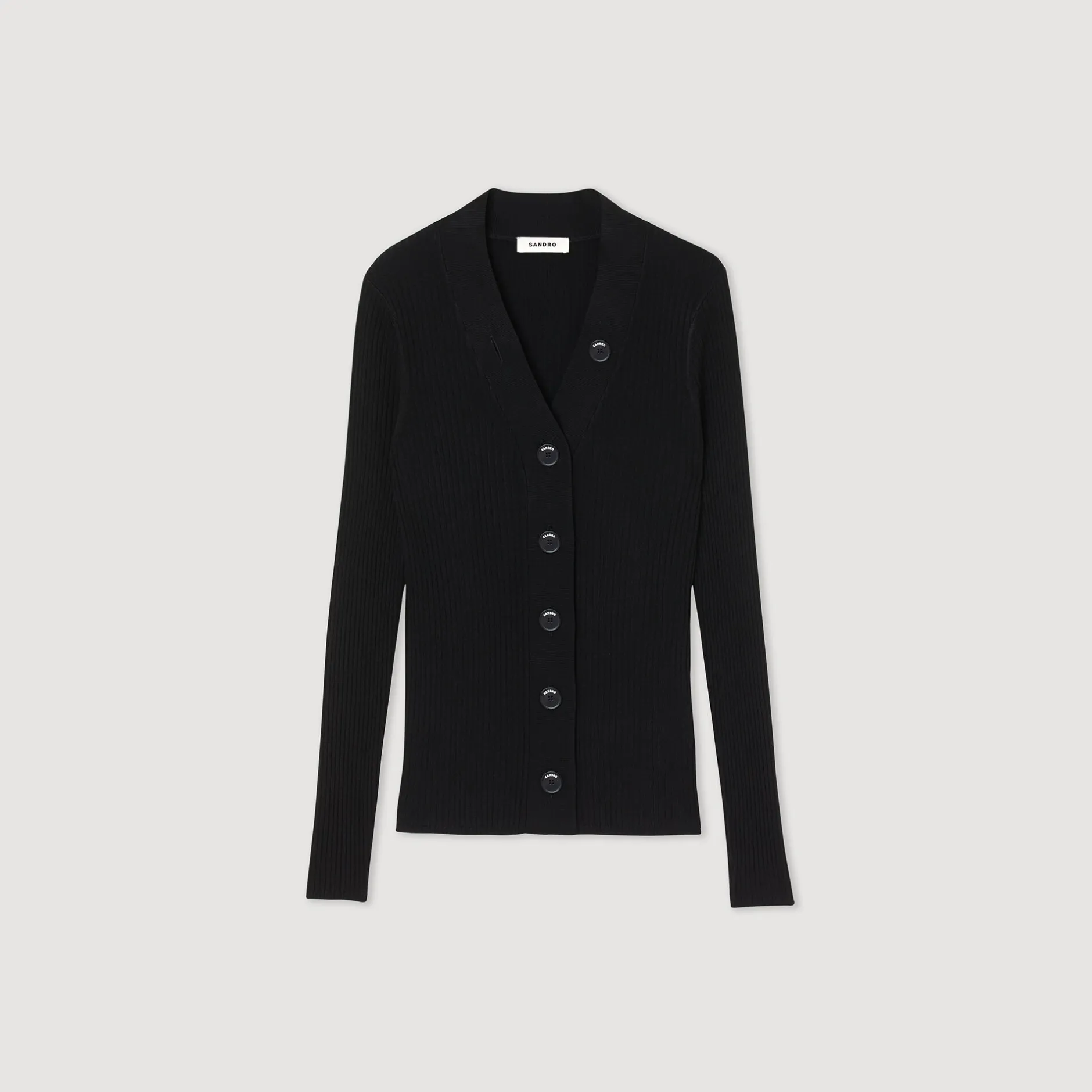 Femme SANDRO Cardigan En Viscose Certifiée