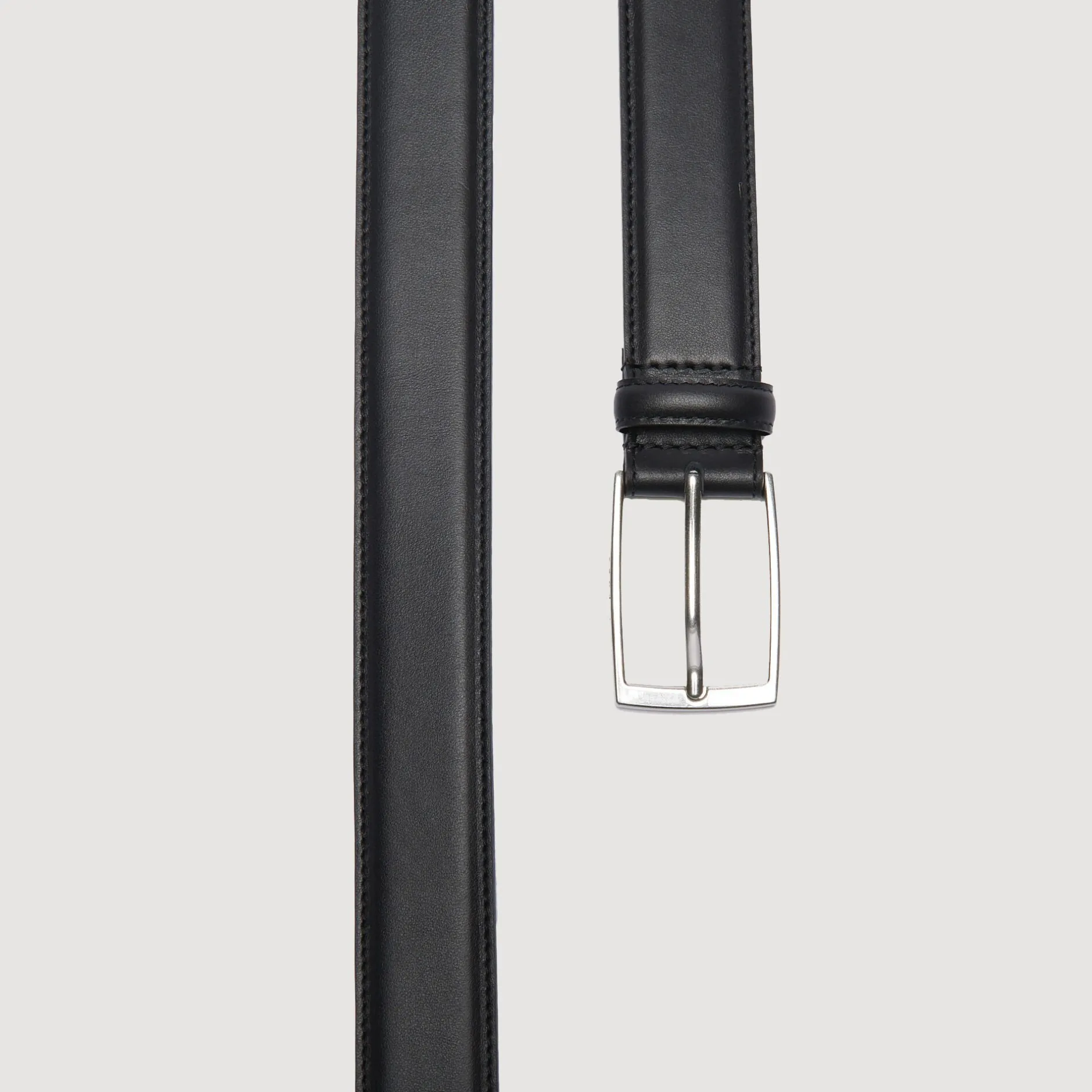 Homme SANDRO Ceinture En Cuir Lisse