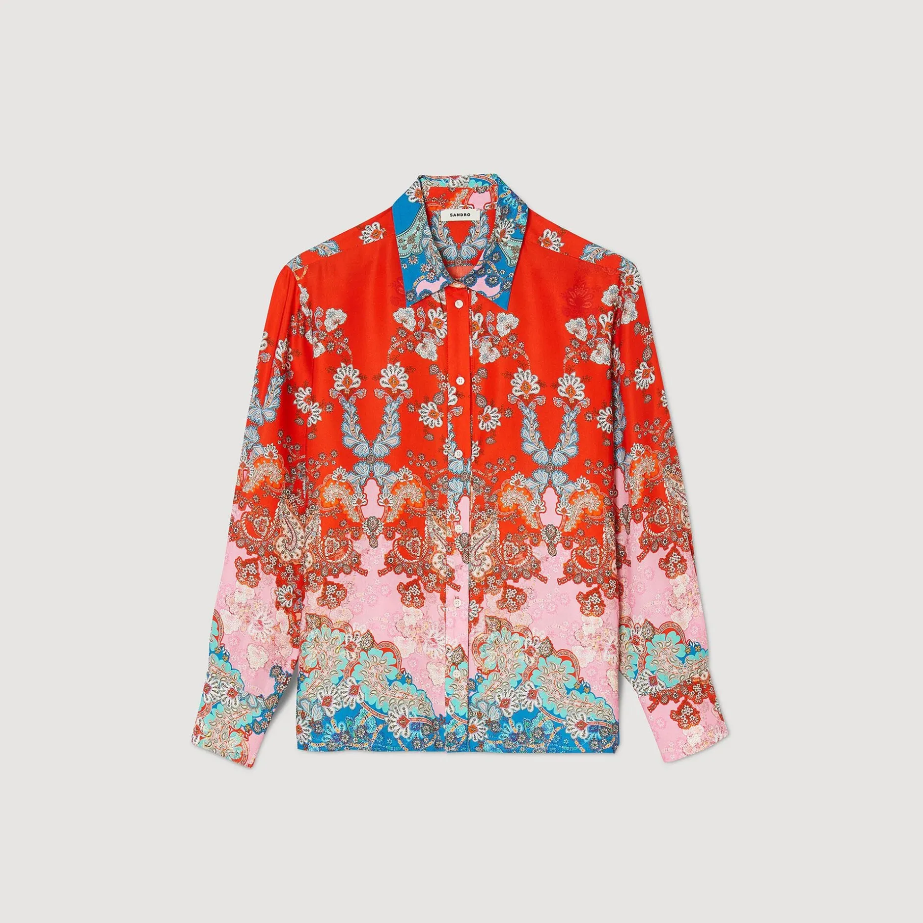 Femme SANDRO Chemise Imprimée