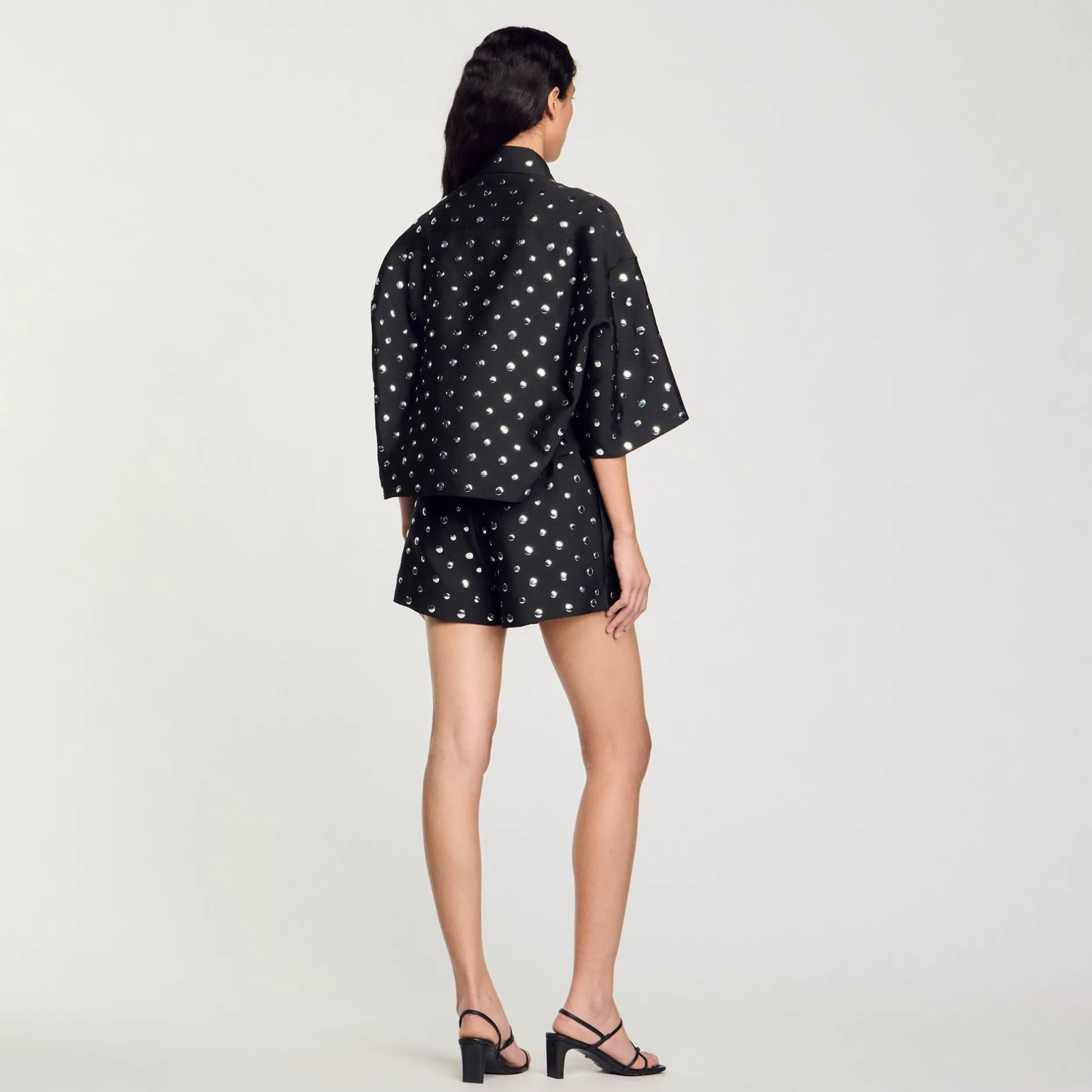Femme SANDRO Chemise Ornée De Pastilles