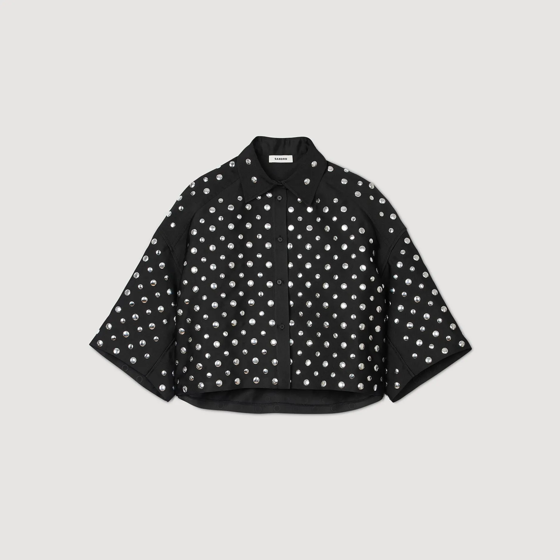Femme SANDRO Chemise Ornée De Pastilles
