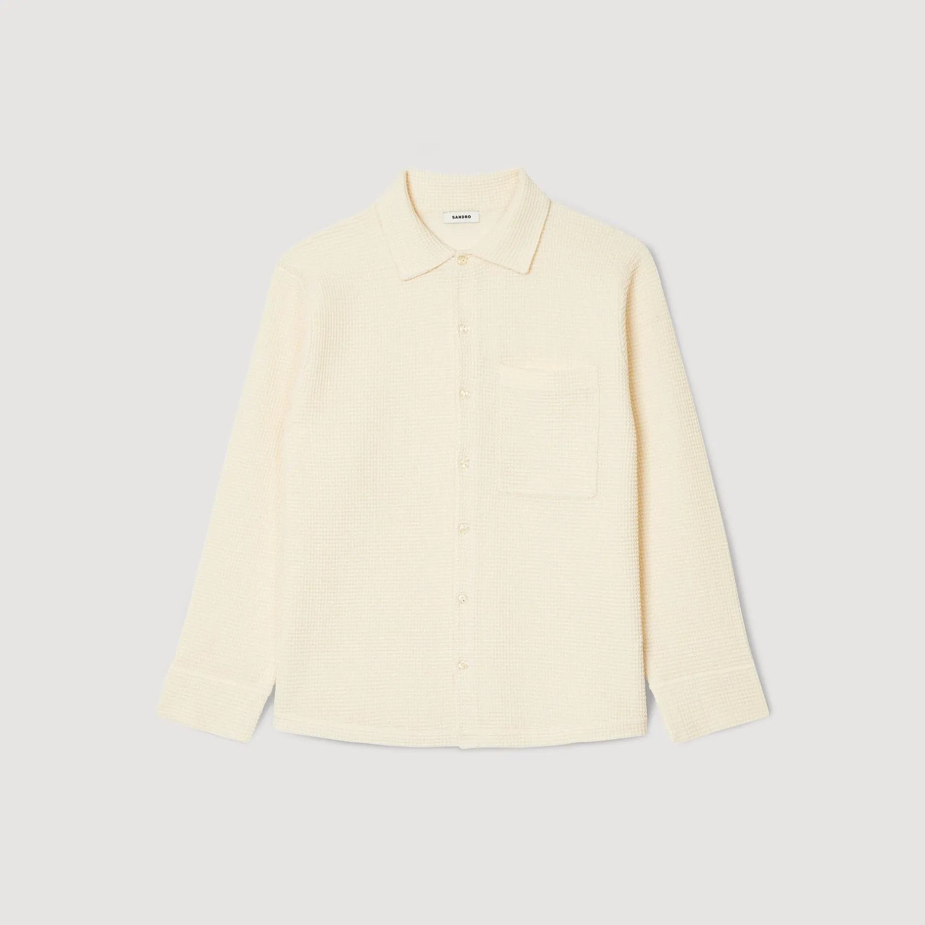 Homme SANDRO Chemise Oversize En Maille