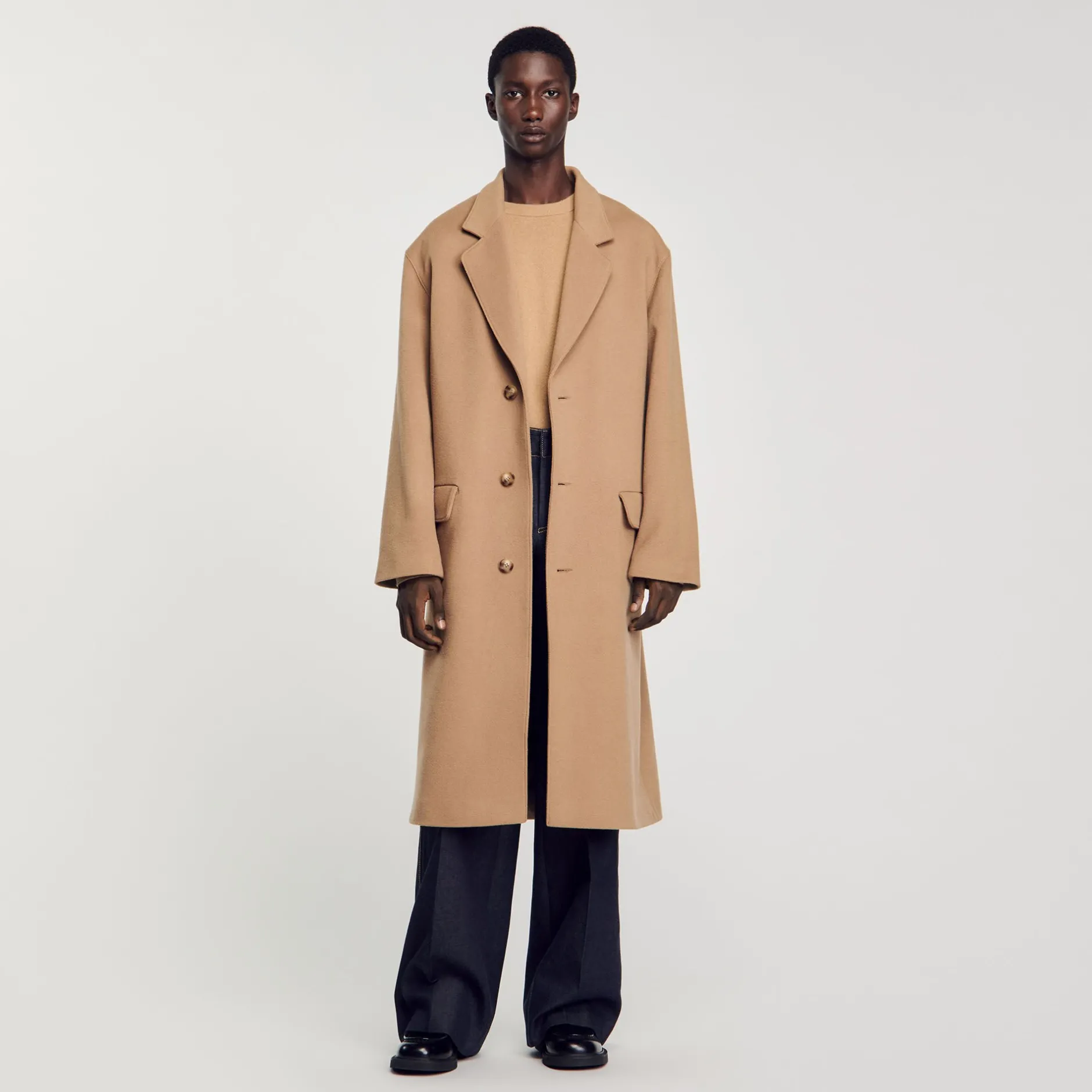 Homme SANDRO Manteau Oversize