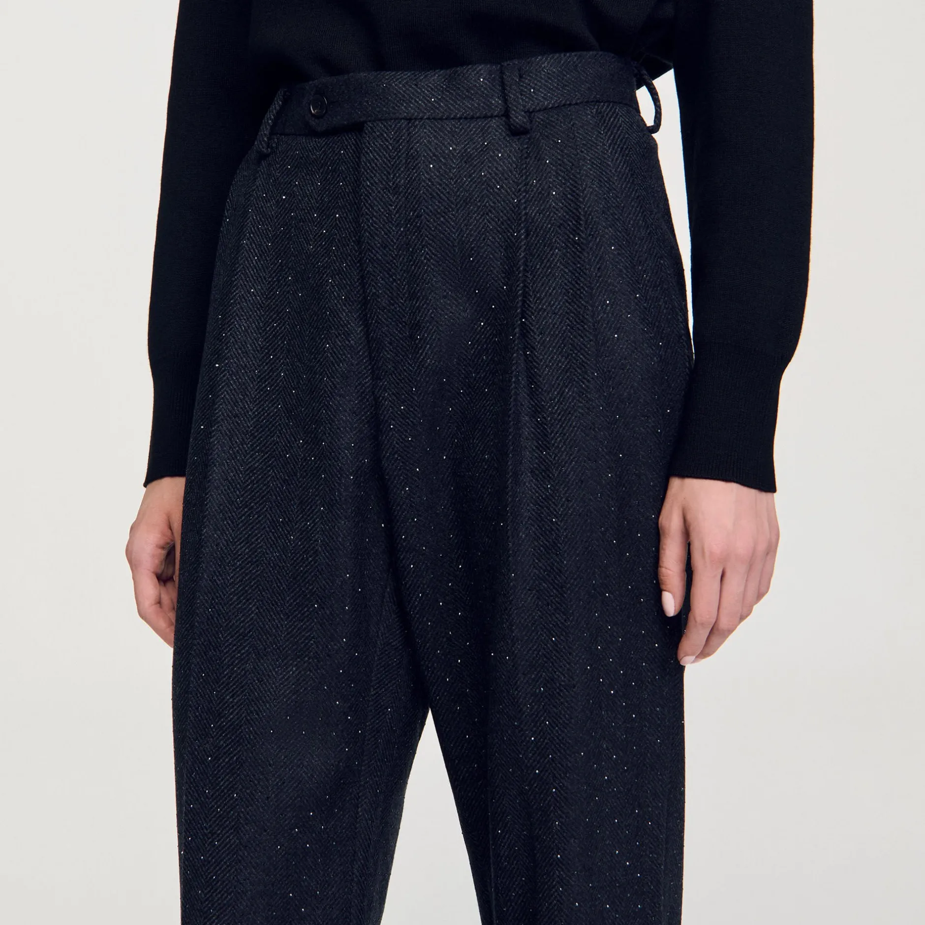Femme SANDRO Pantalon à Rayures