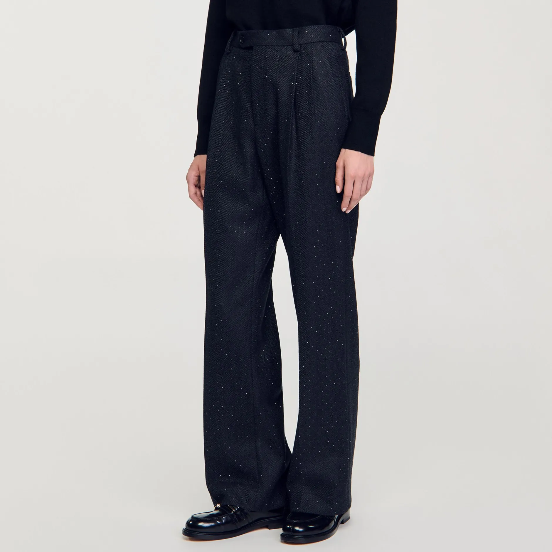 Femme SANDRO Pantalon à Rayures