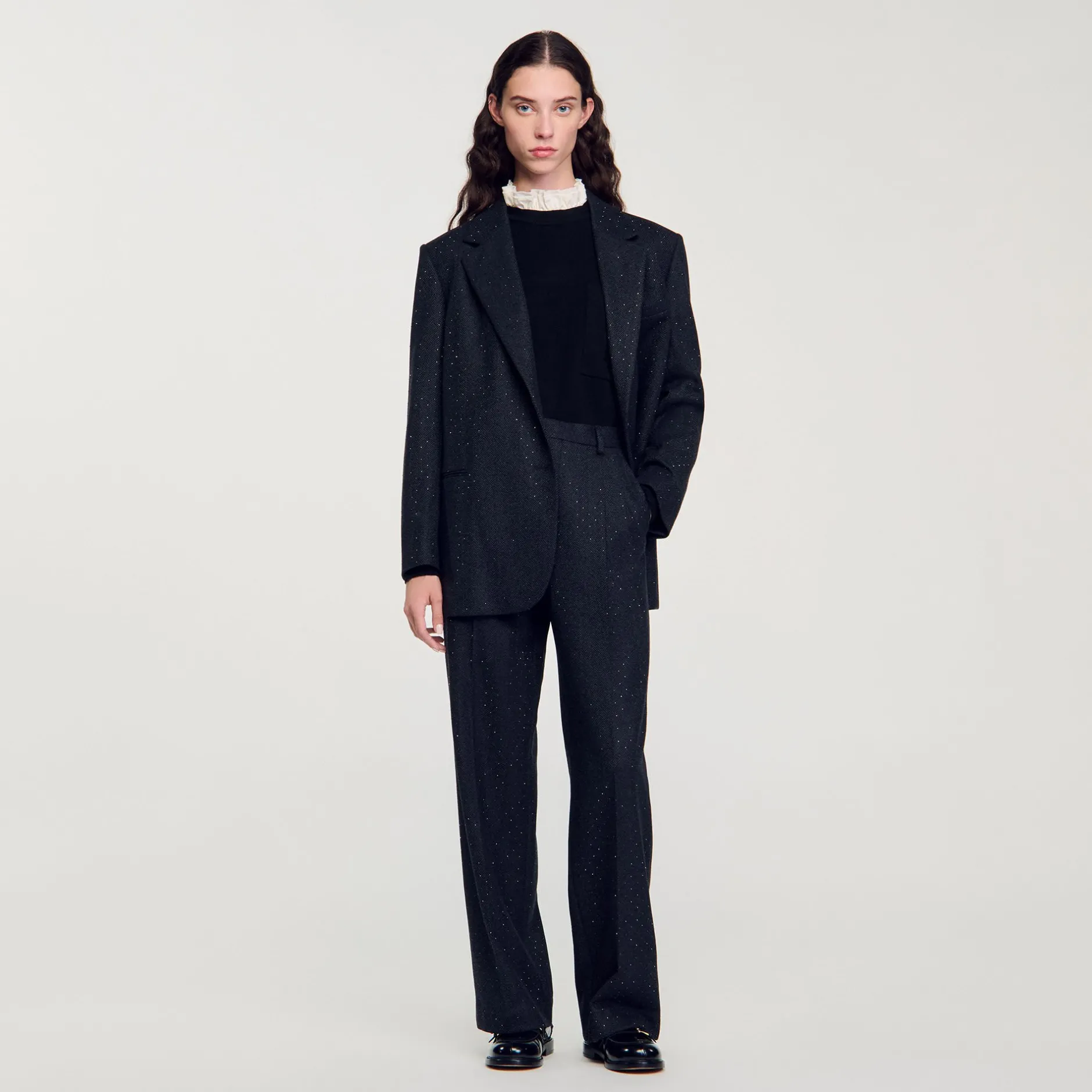 Femme SANDRO Pantalon à Rayures