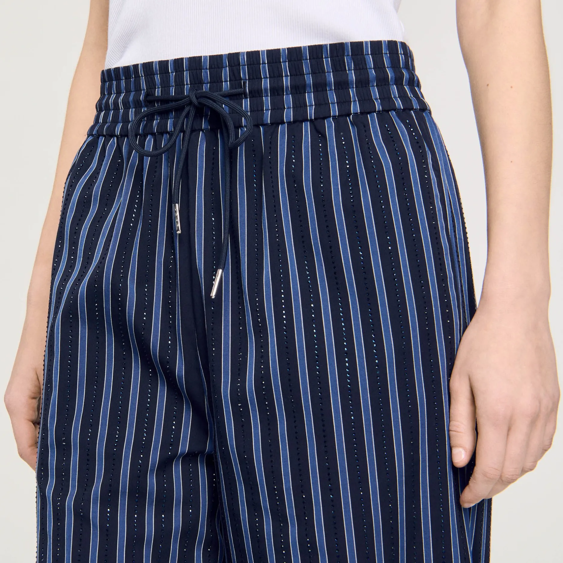 Femme SANDRO Pantalon à Rayures