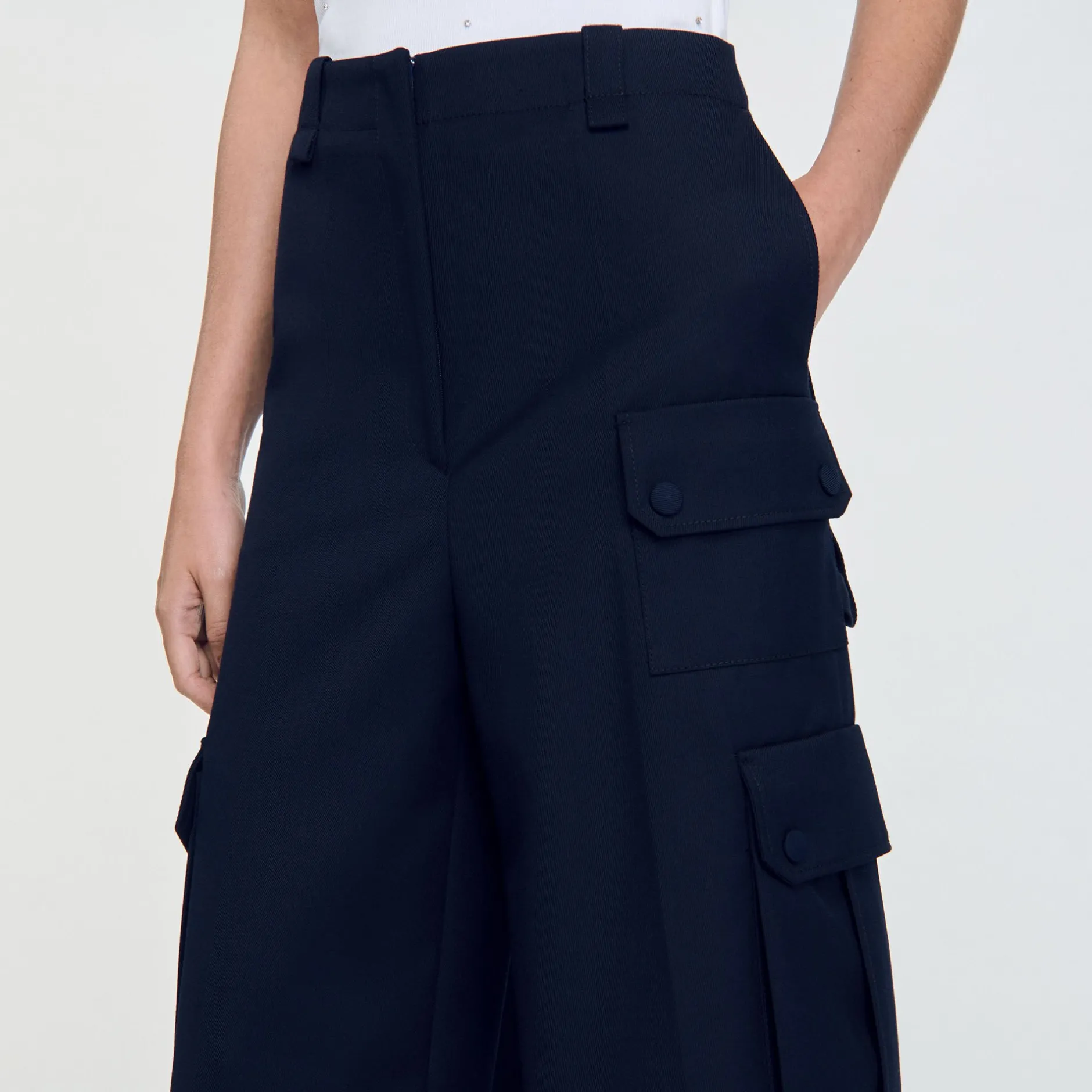 Femme SANDRO Pantalon Cargo