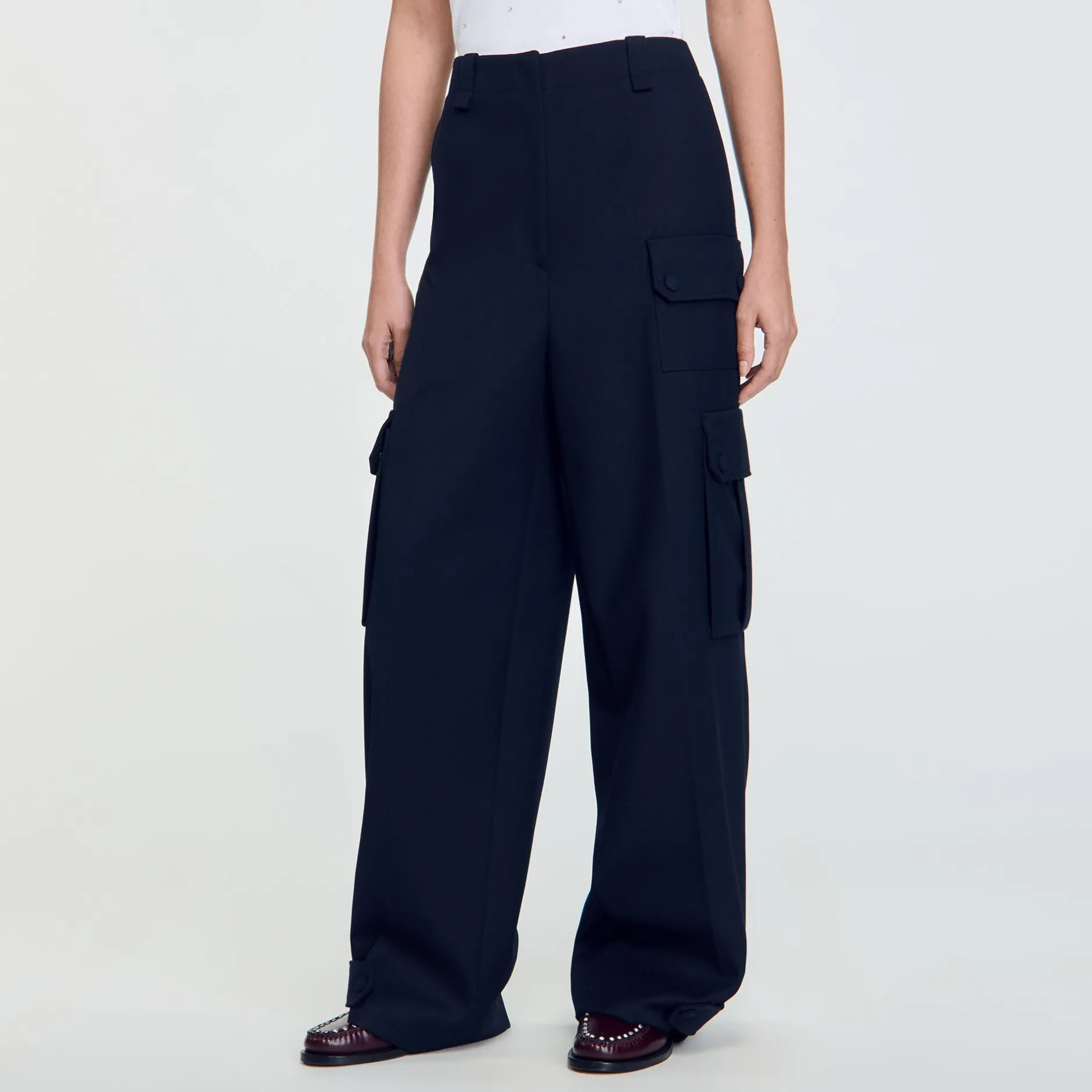 Femme SANDRO Pantalon Cargo