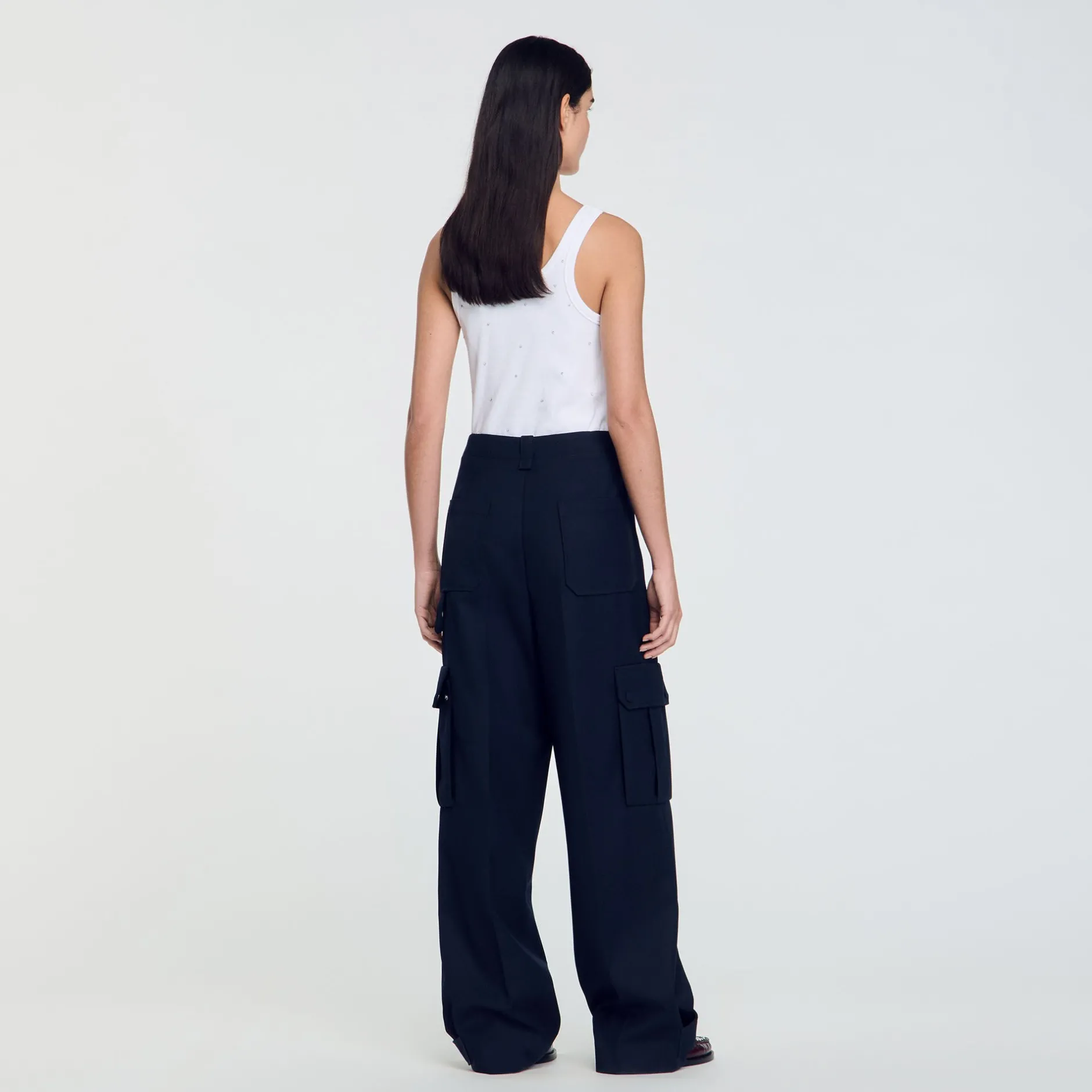 Femme SANDRO Pantalon Cargo