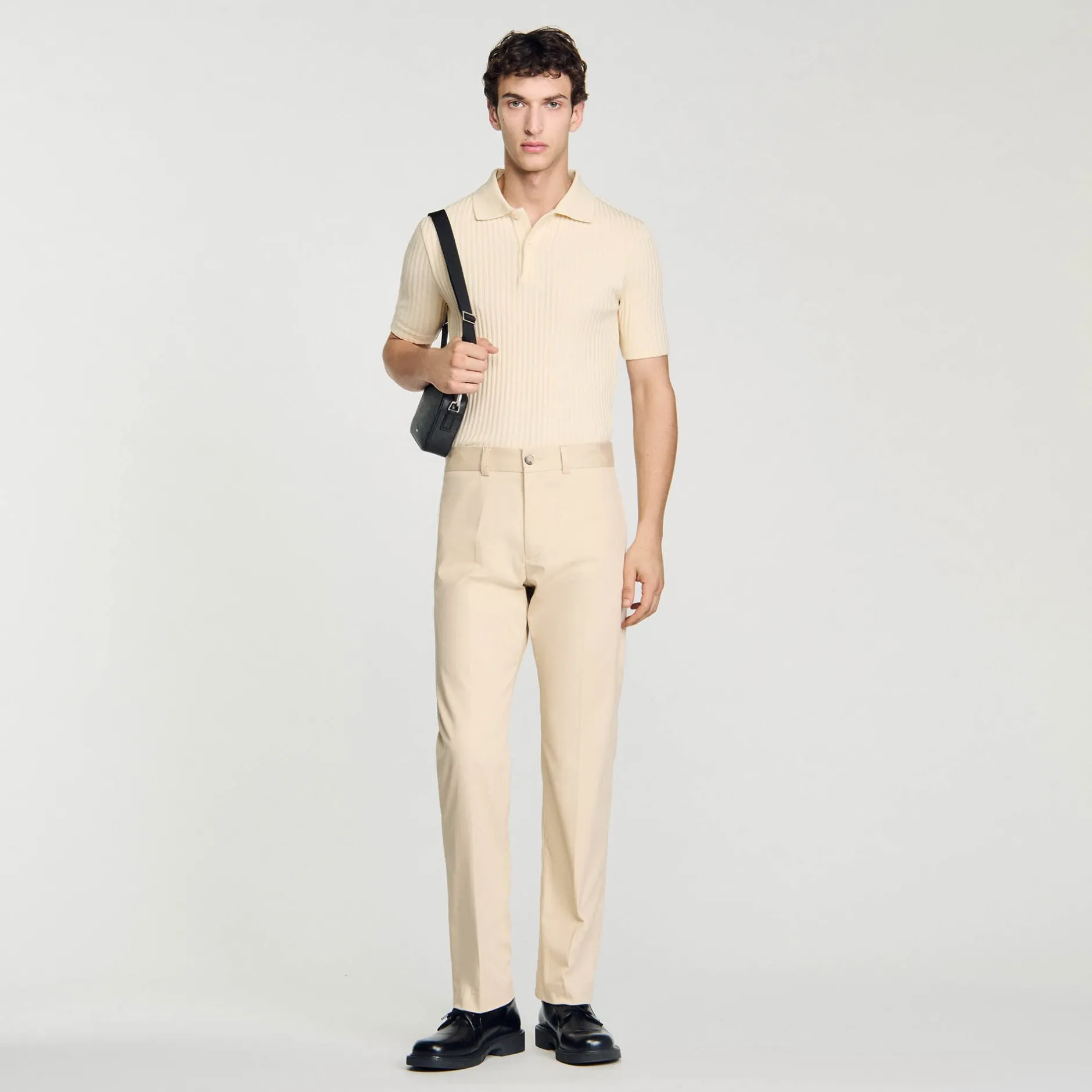 Homme SANDRO Pantalon Chino Droit