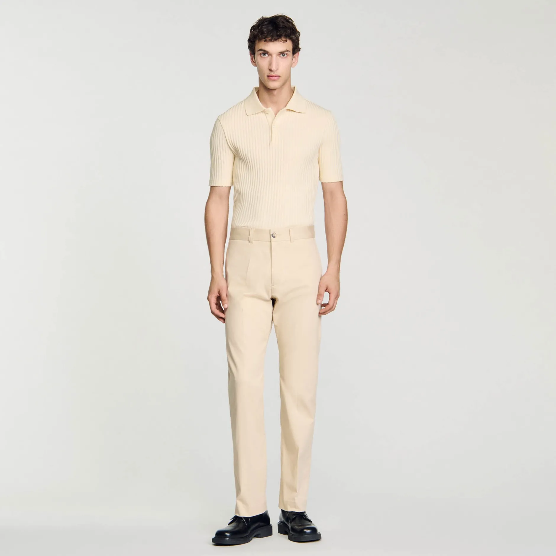 Homme SANDRO Pantalon Chino Droit