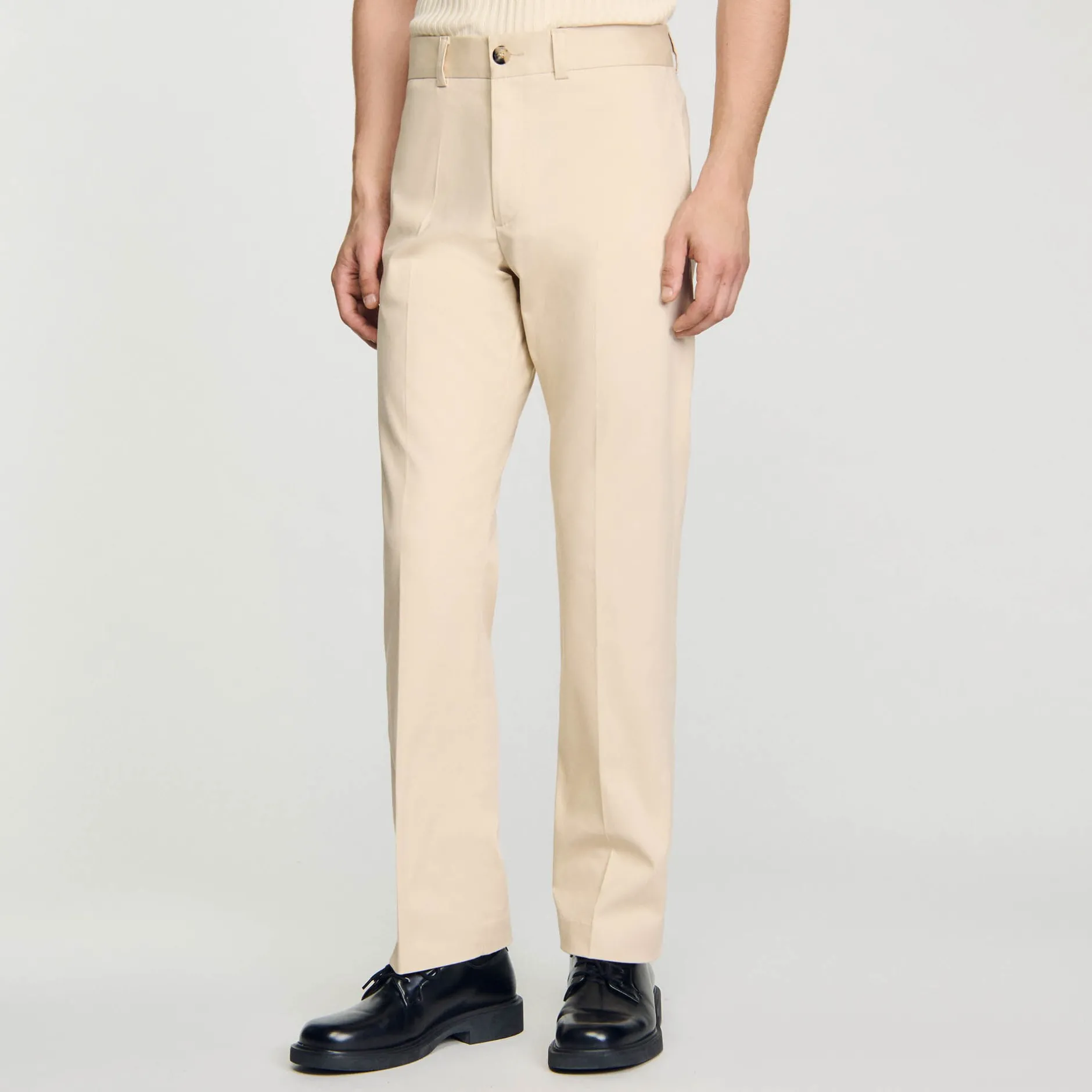 Homme SANDRO Pantalon Chino Droit