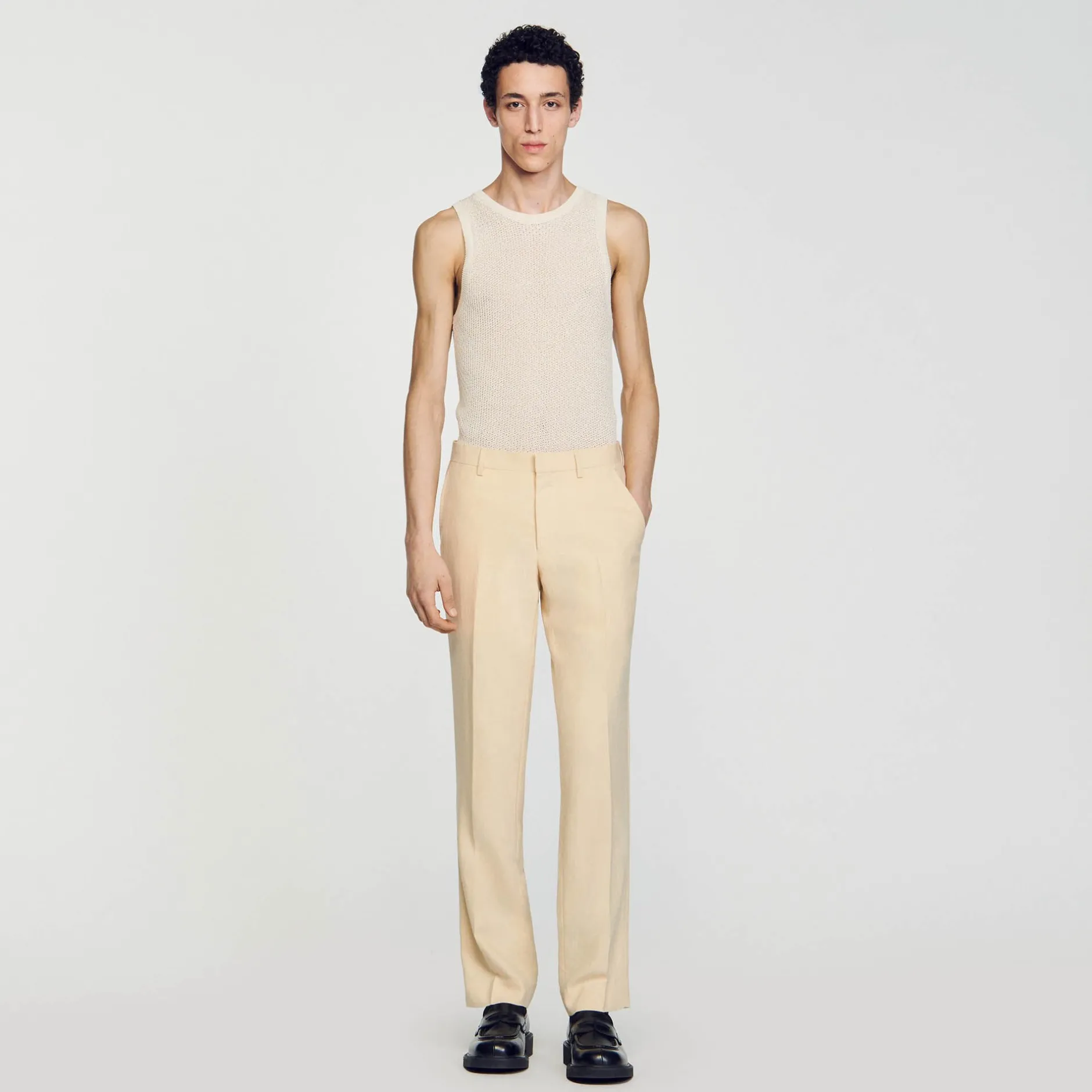 Homme SANDRO Pantalon De Costume