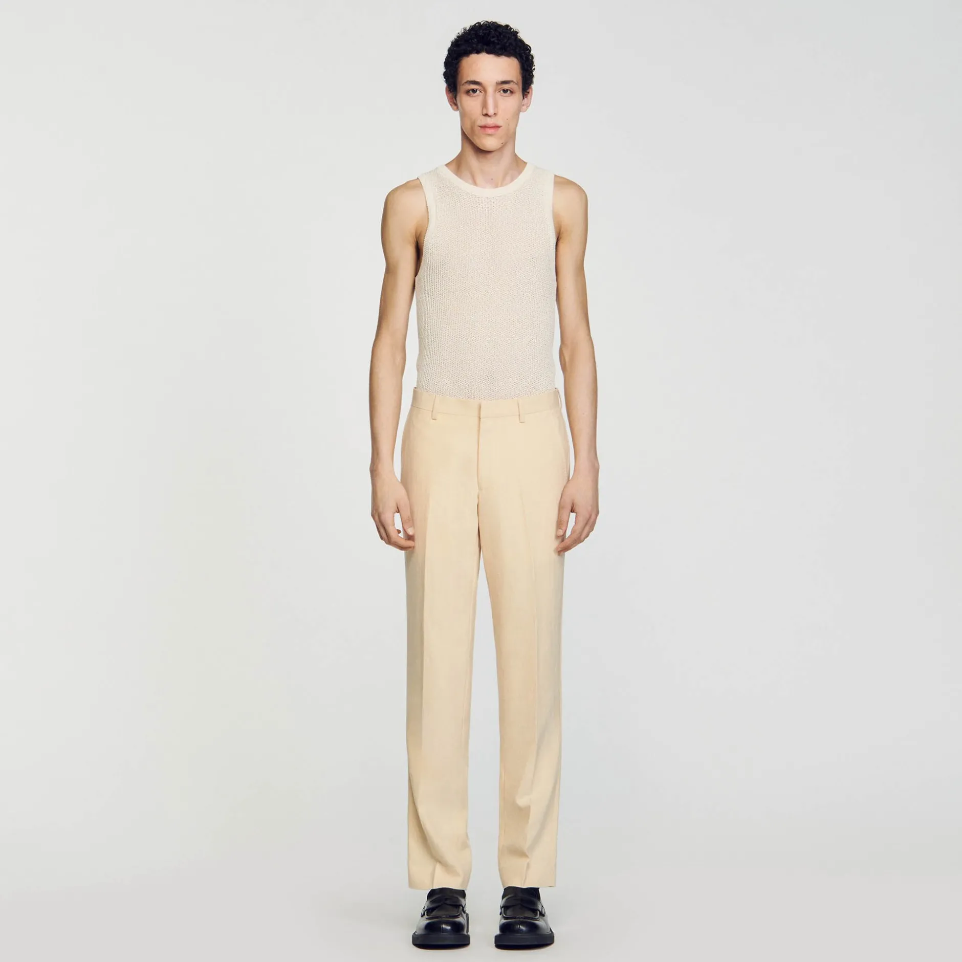 Homme SANDRO Pantalon De Costume