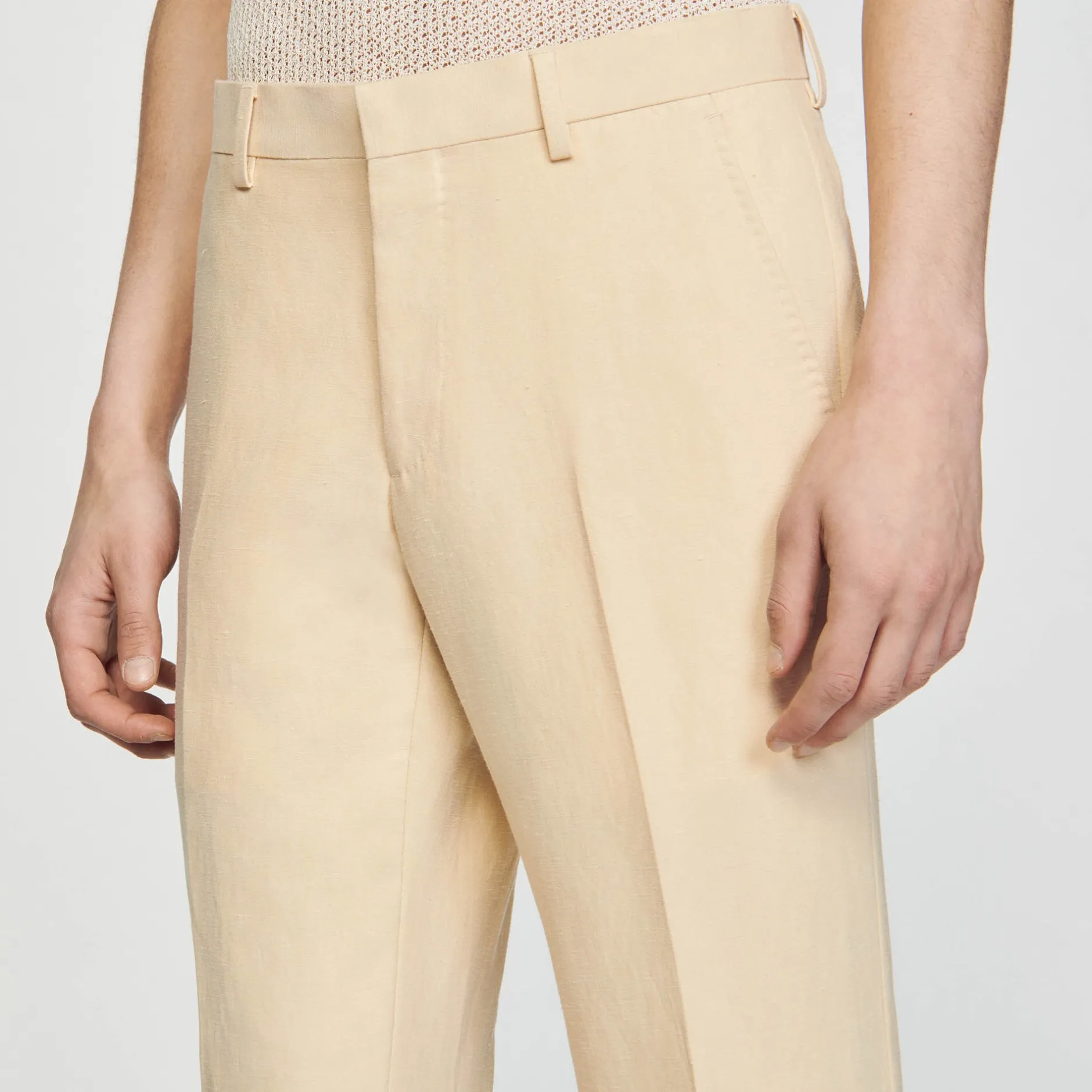 Homme SANDRO Pantalon De Costume