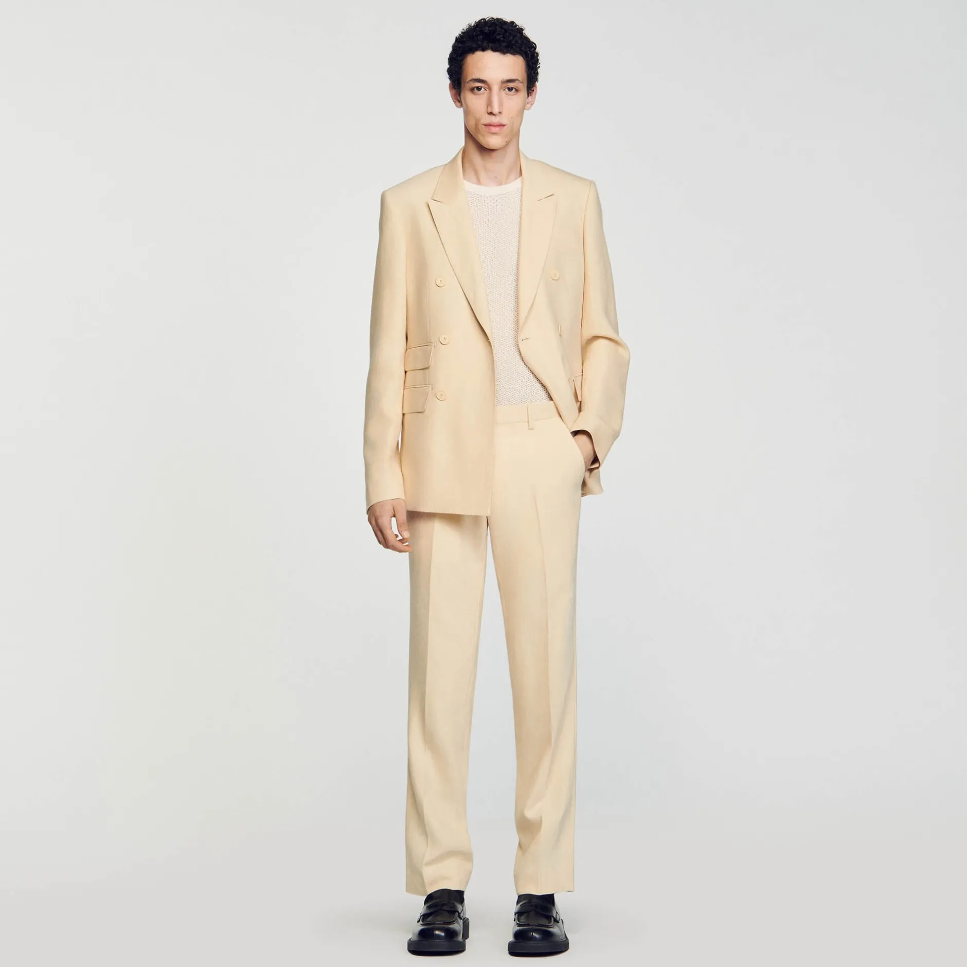 Homme SANDRO Pantalon De Costume