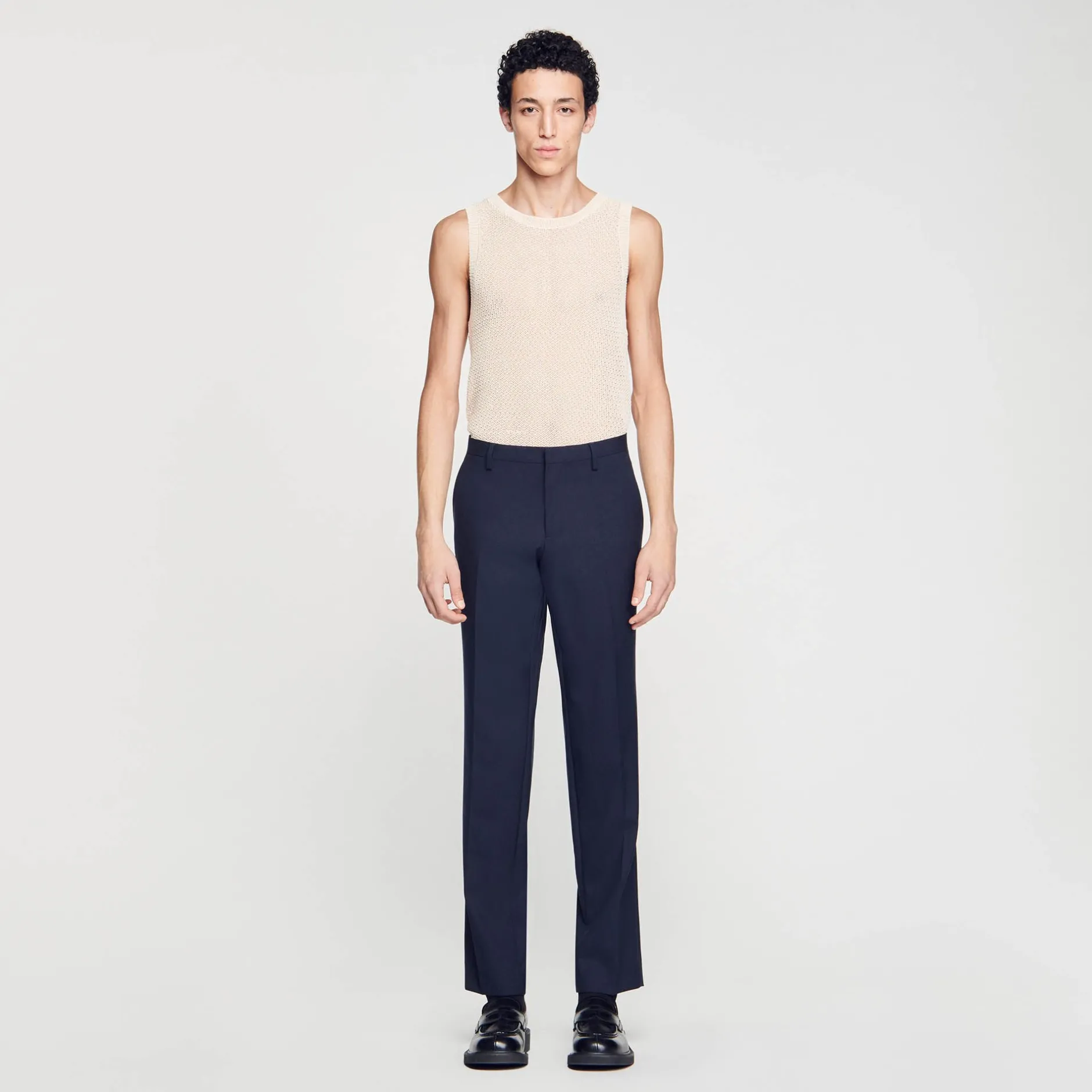 Homme SANDRO Pantalon De Costume