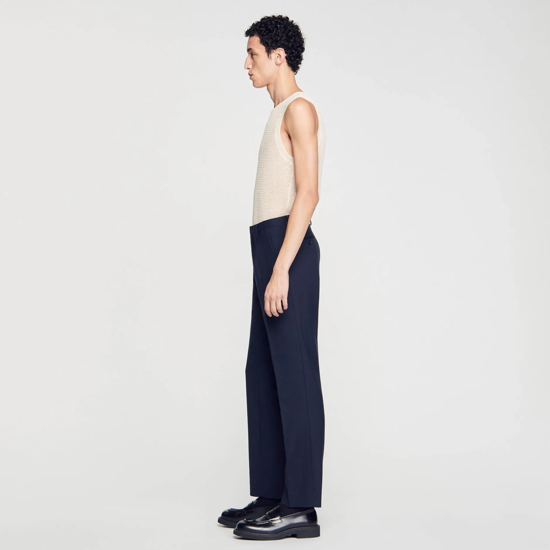 Homme SANDRO Pantalon De Costume