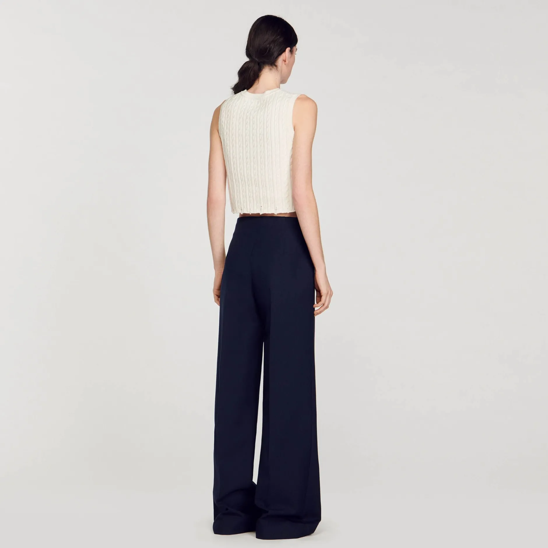Femme SANDRO Pantalon Large