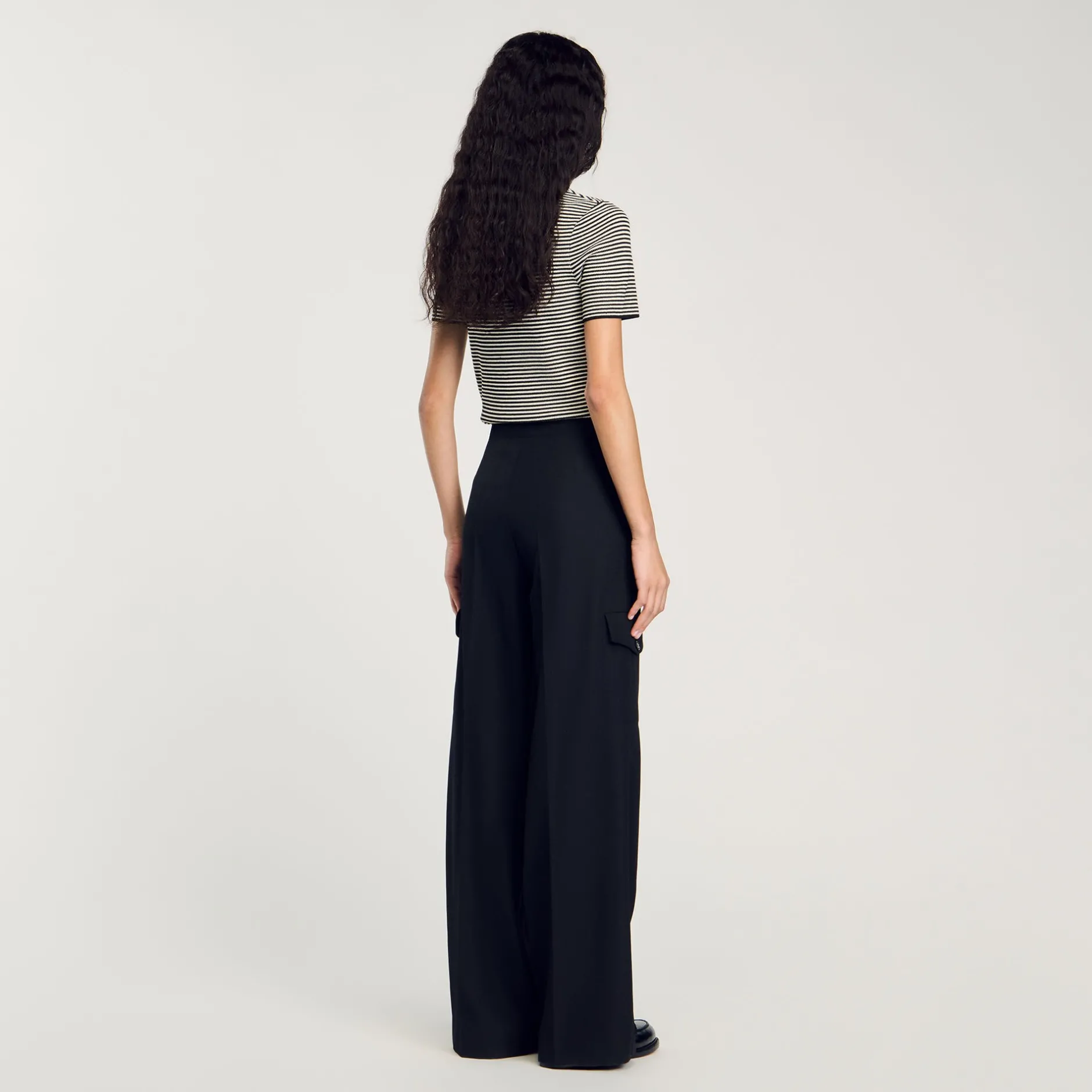 Femme SANDRO Pantalon Large