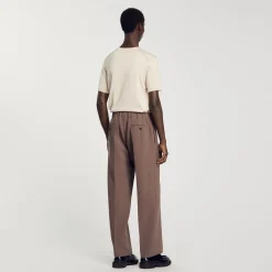 Homme SANDRO Pantalon Large