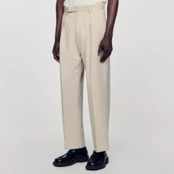 Homme SANDRO Pantalon Large
