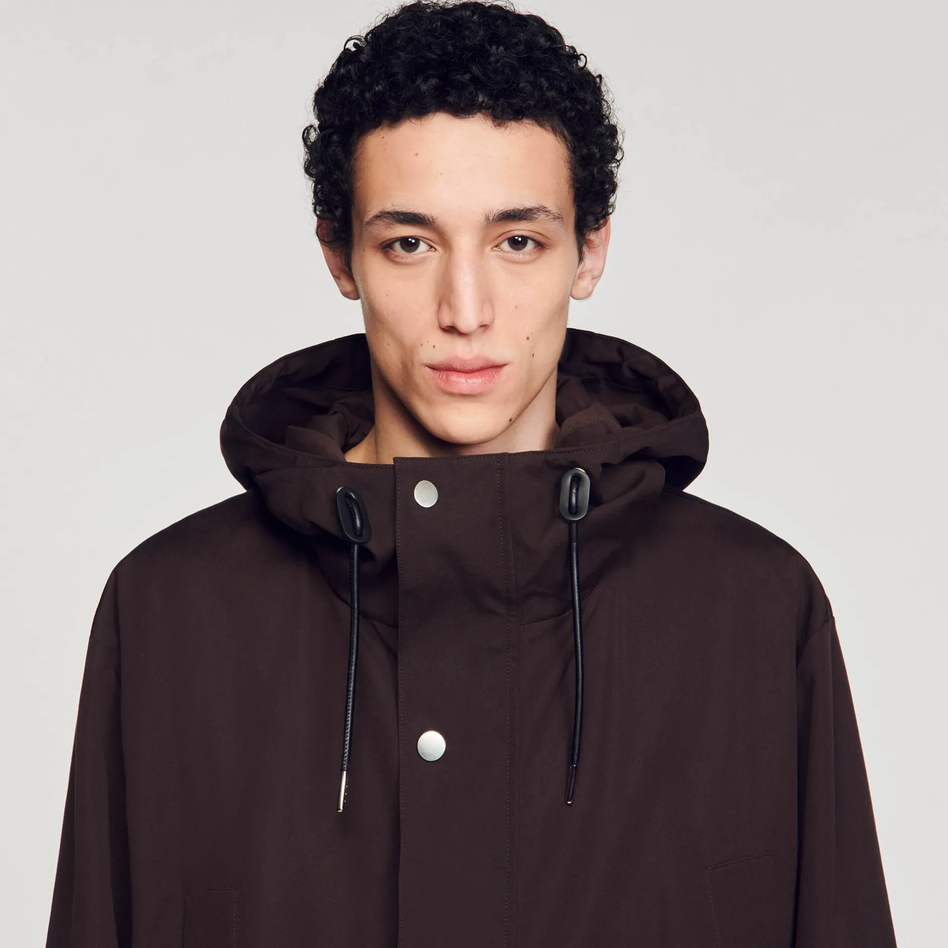 Homme SANDRO Parka En Coton
