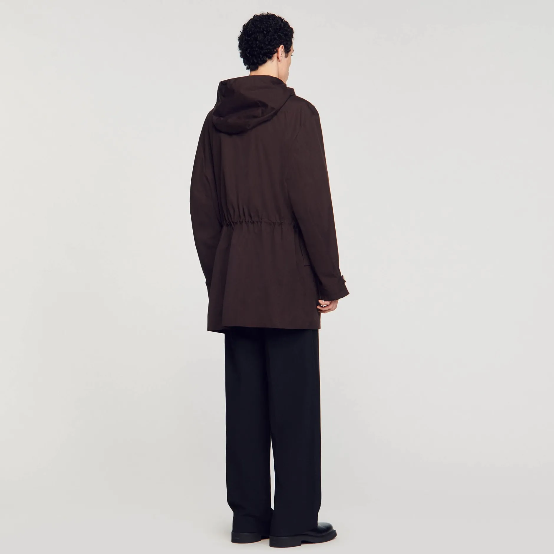 Homme SANDRO Parka En Coton
