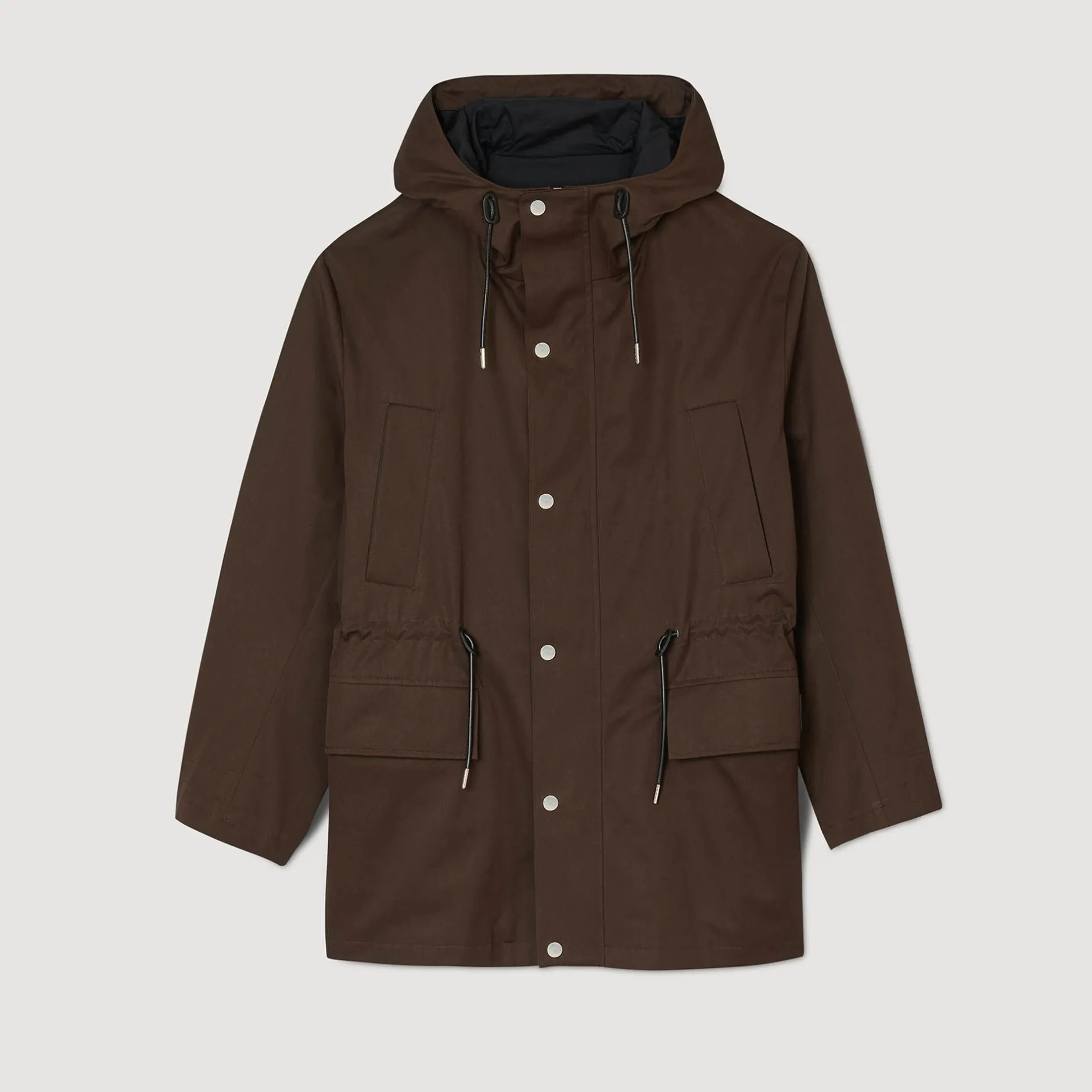 Homme SANDRO Parka En Coton