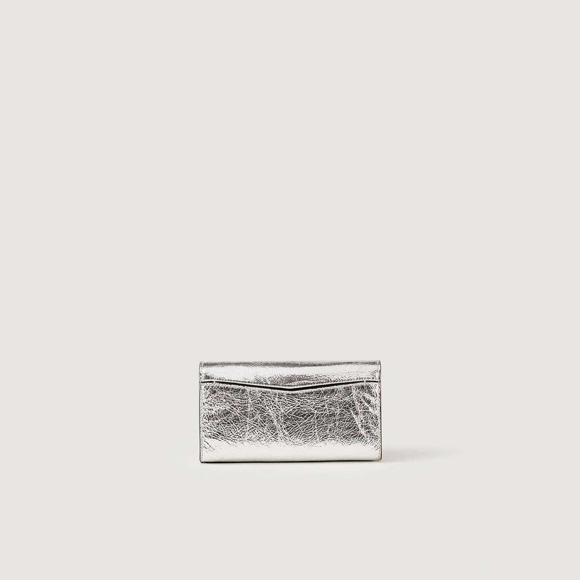 Femme SANDRO Pochette Yza En Cuir