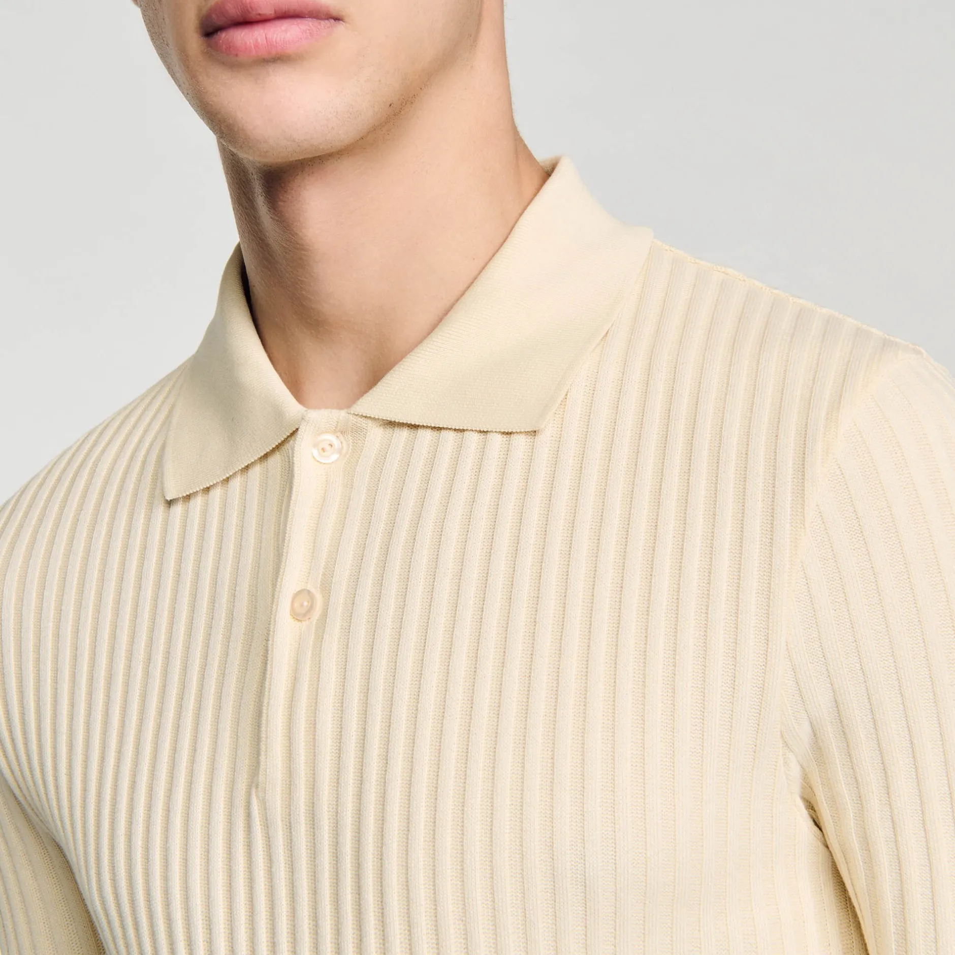 Homme SANDRO Polo En Coton