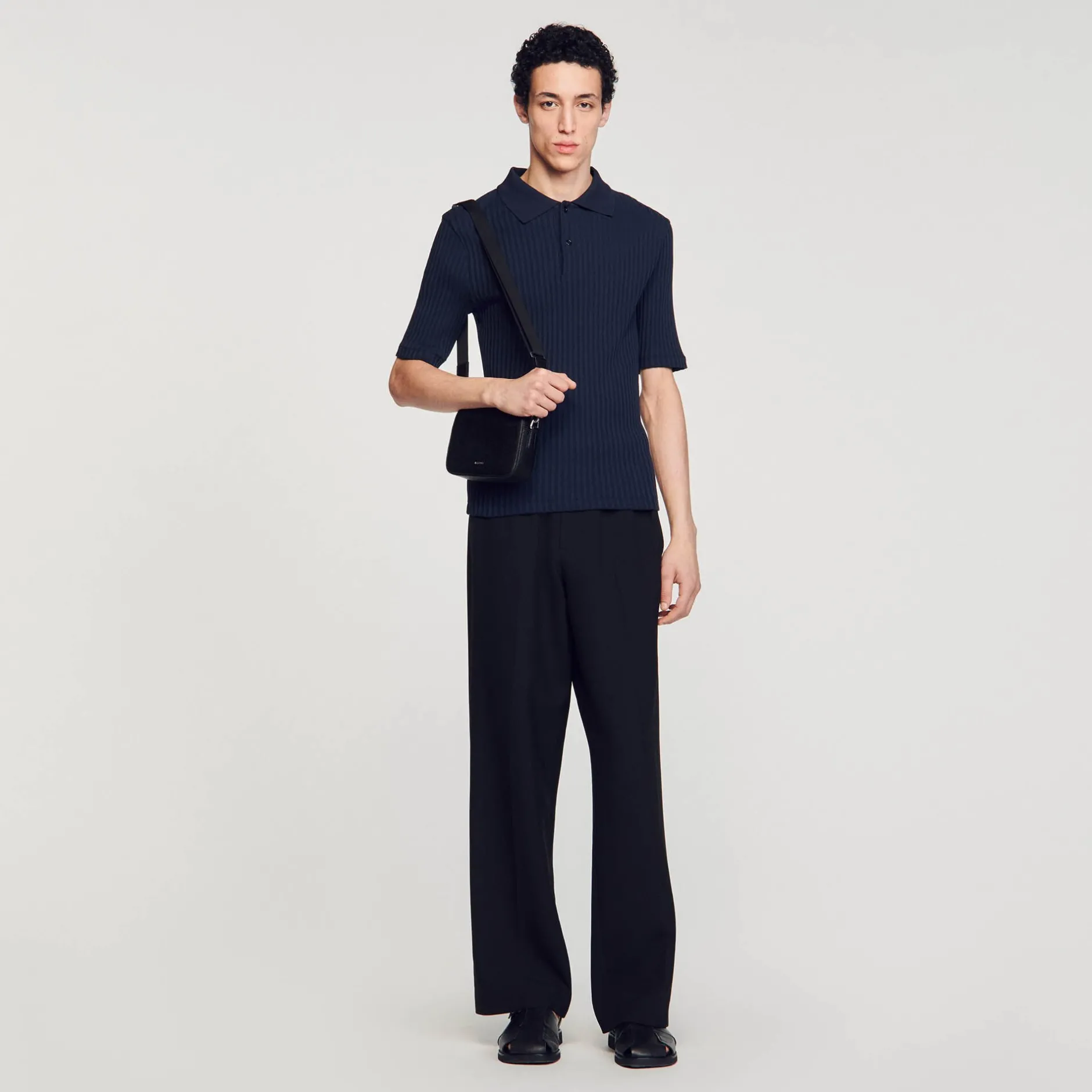 Homme SANDRO Polo En Coton