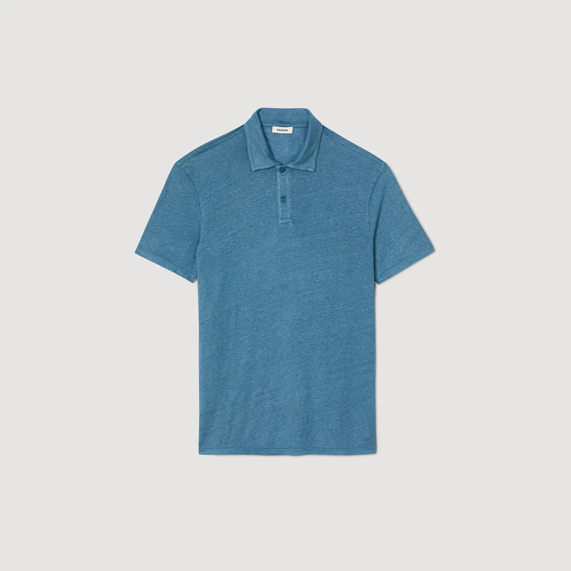 Homme SANDRO Polo En Lin