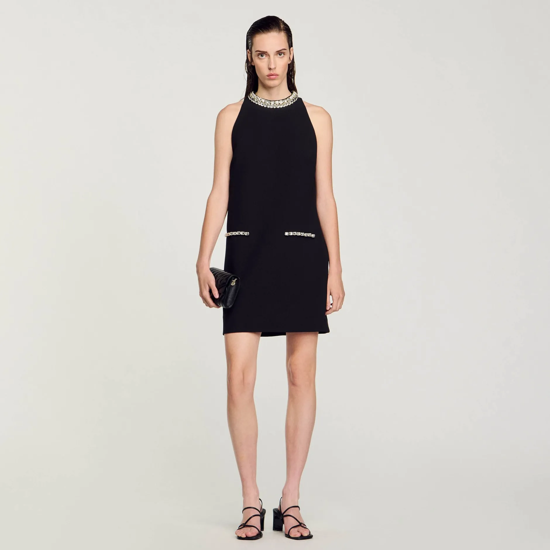 Femme SANDRO Robe à Strass