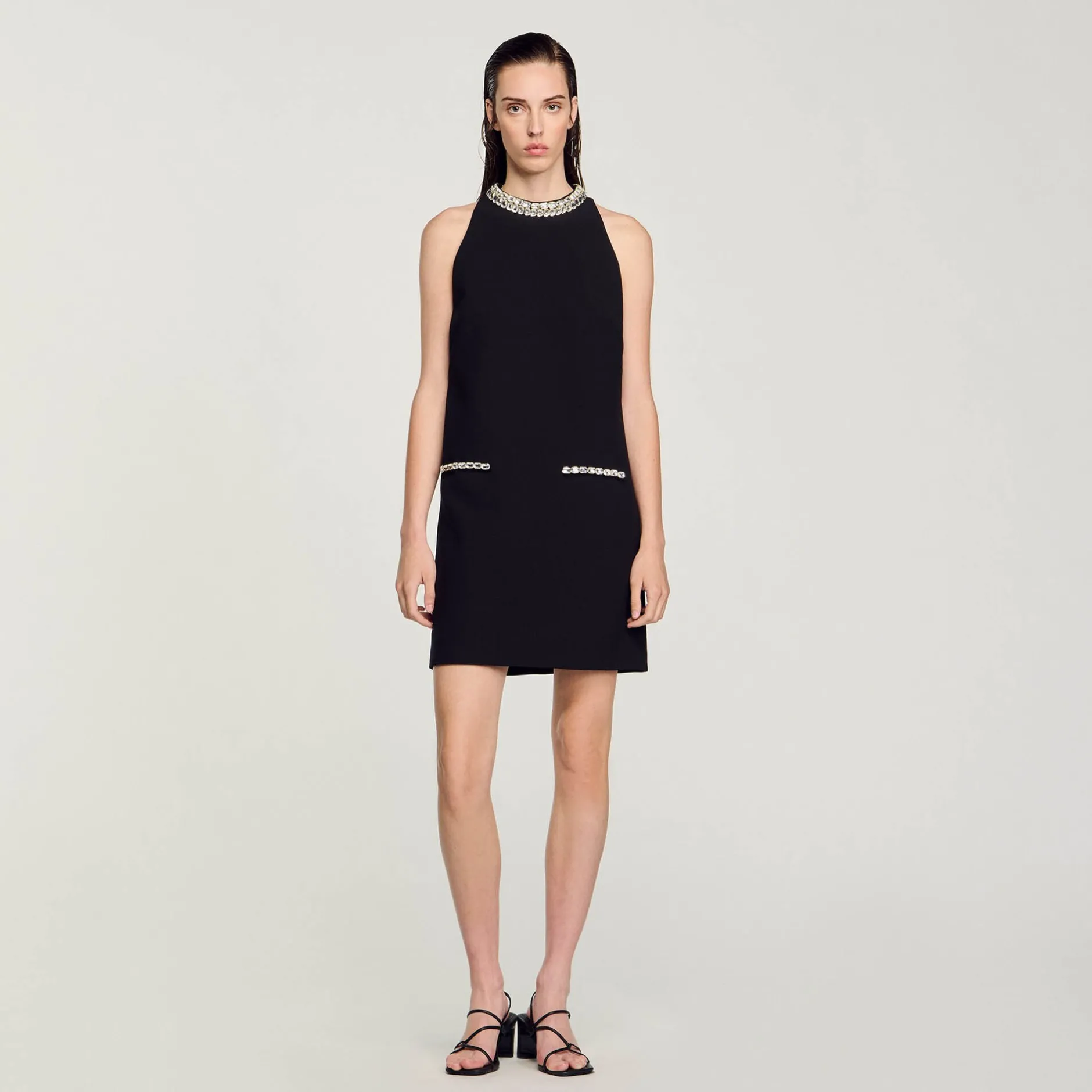 Femme SANDRO Robe à Strass