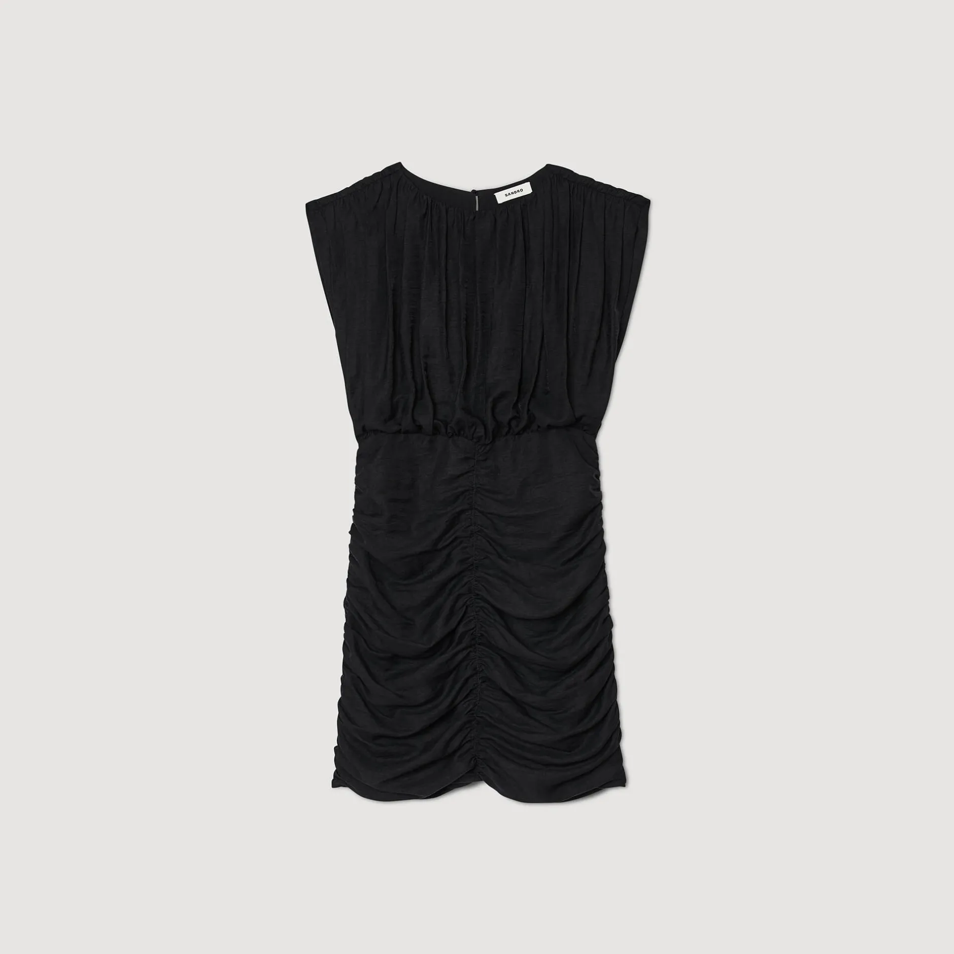 Femme SANDRO Robe Courte Drapée