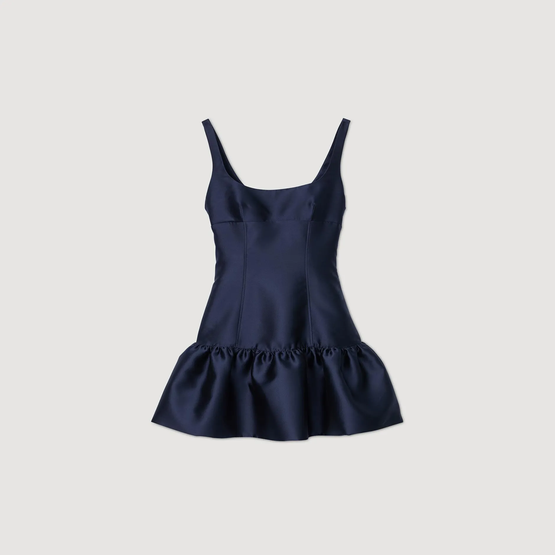 Femme SANDRO Robe Courte En Satin