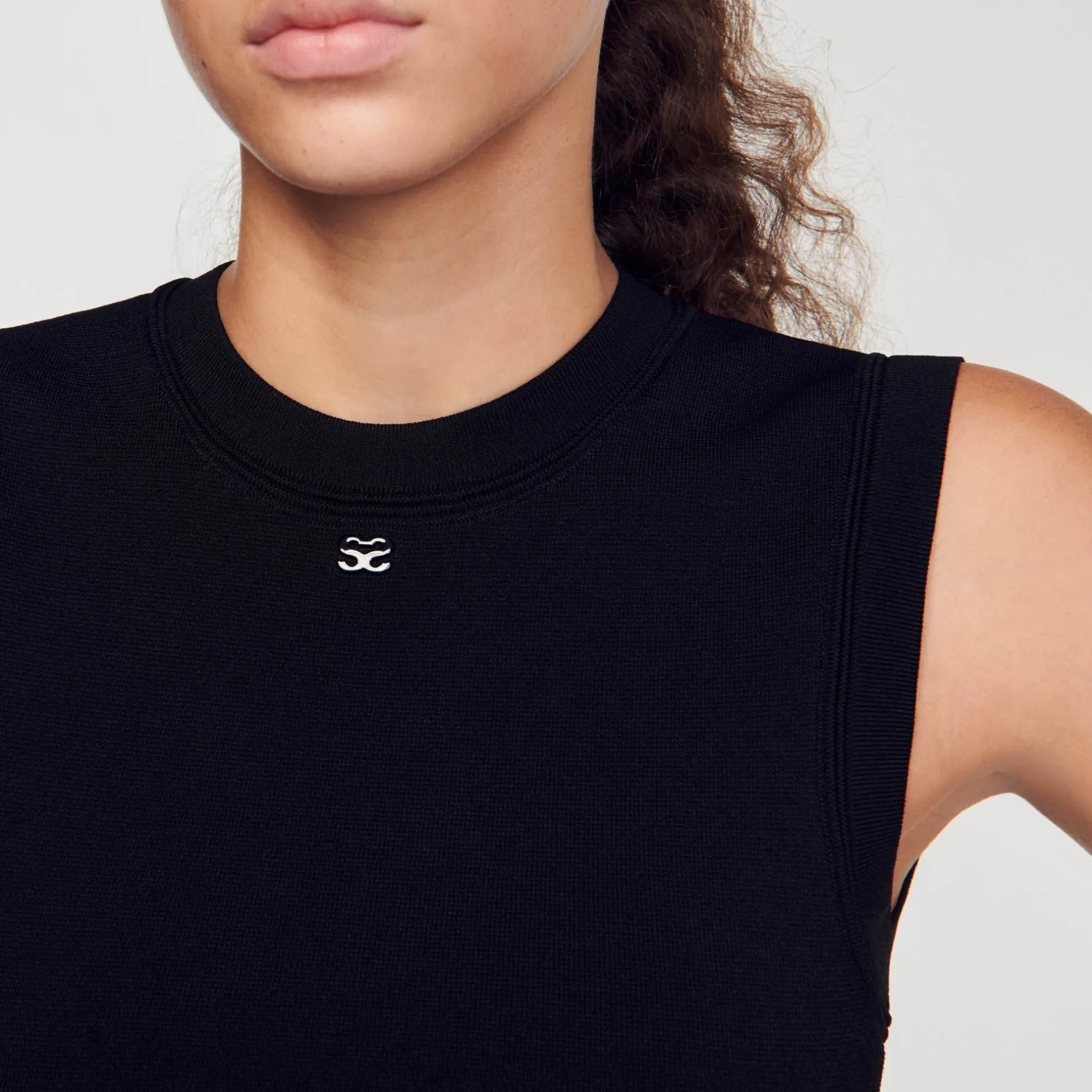 Femme SANDRO Robe En Maille